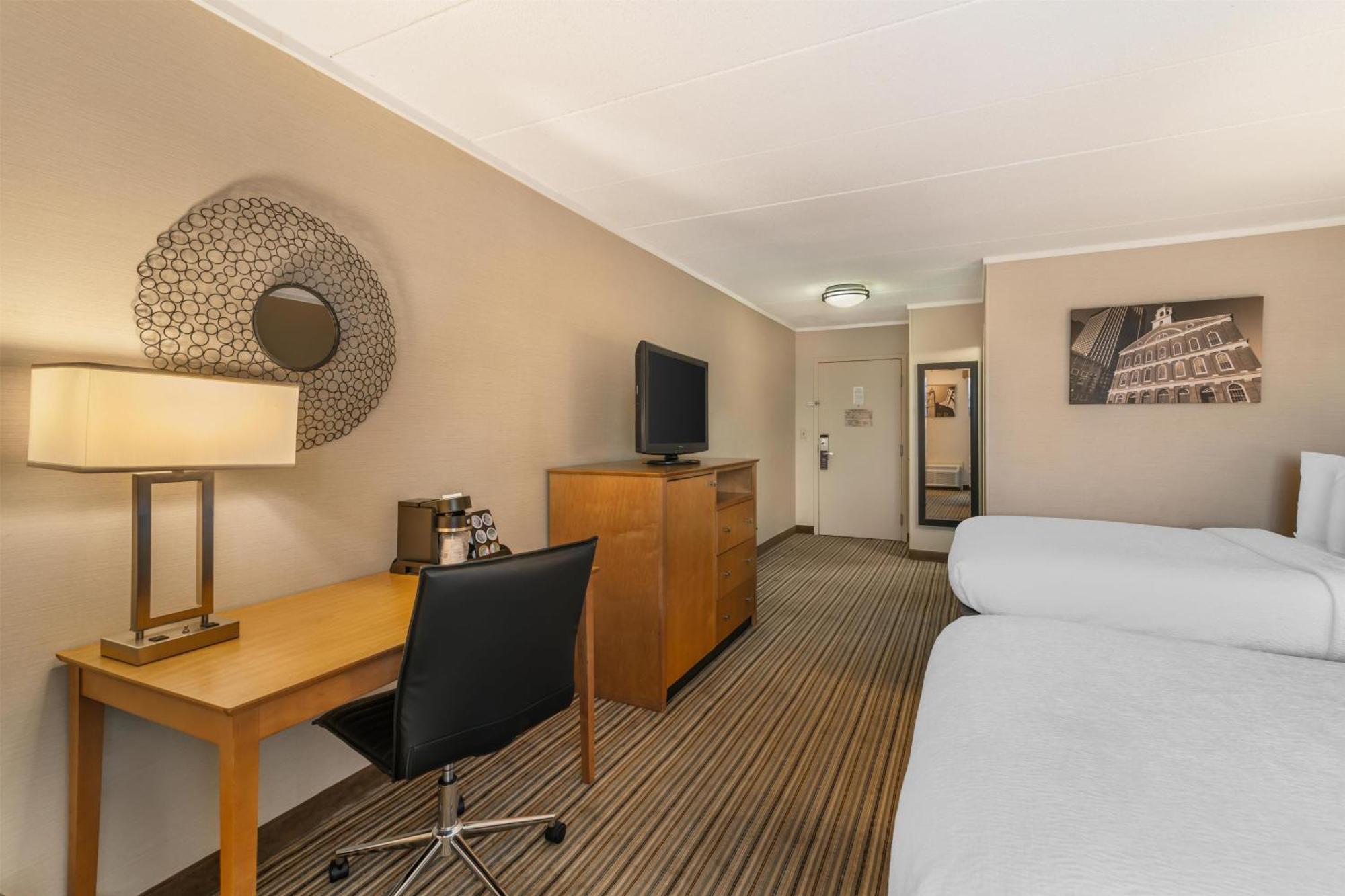Double Room with Two Double Beds and Balcony - Non-Smoking