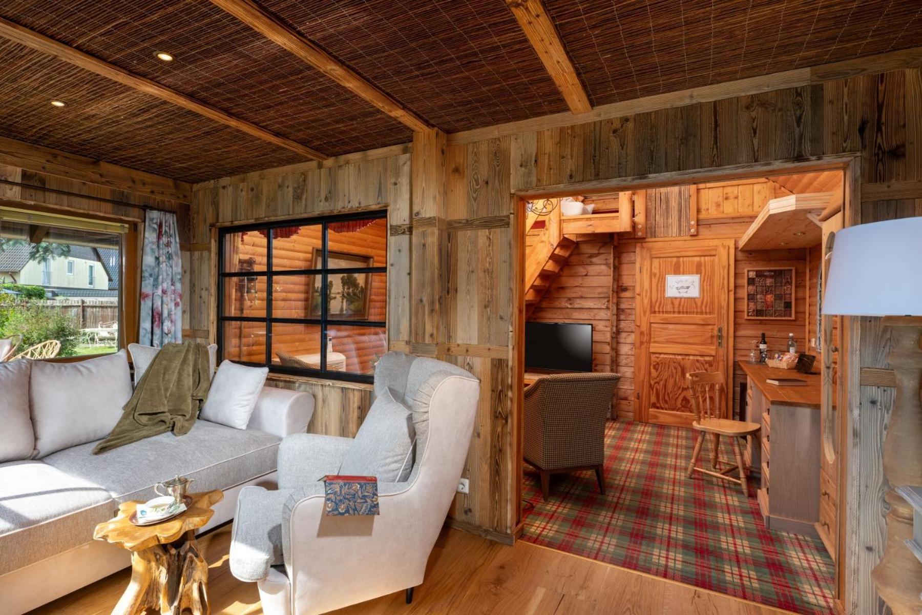 Chalet mit Gartenblick