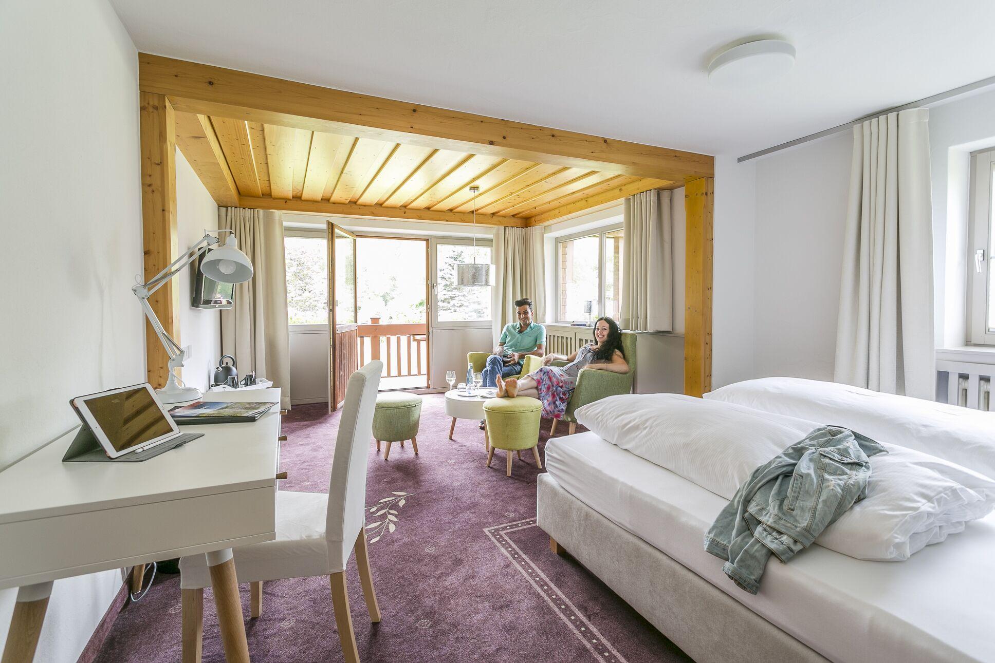 Premium Double Room Balcony Garden View