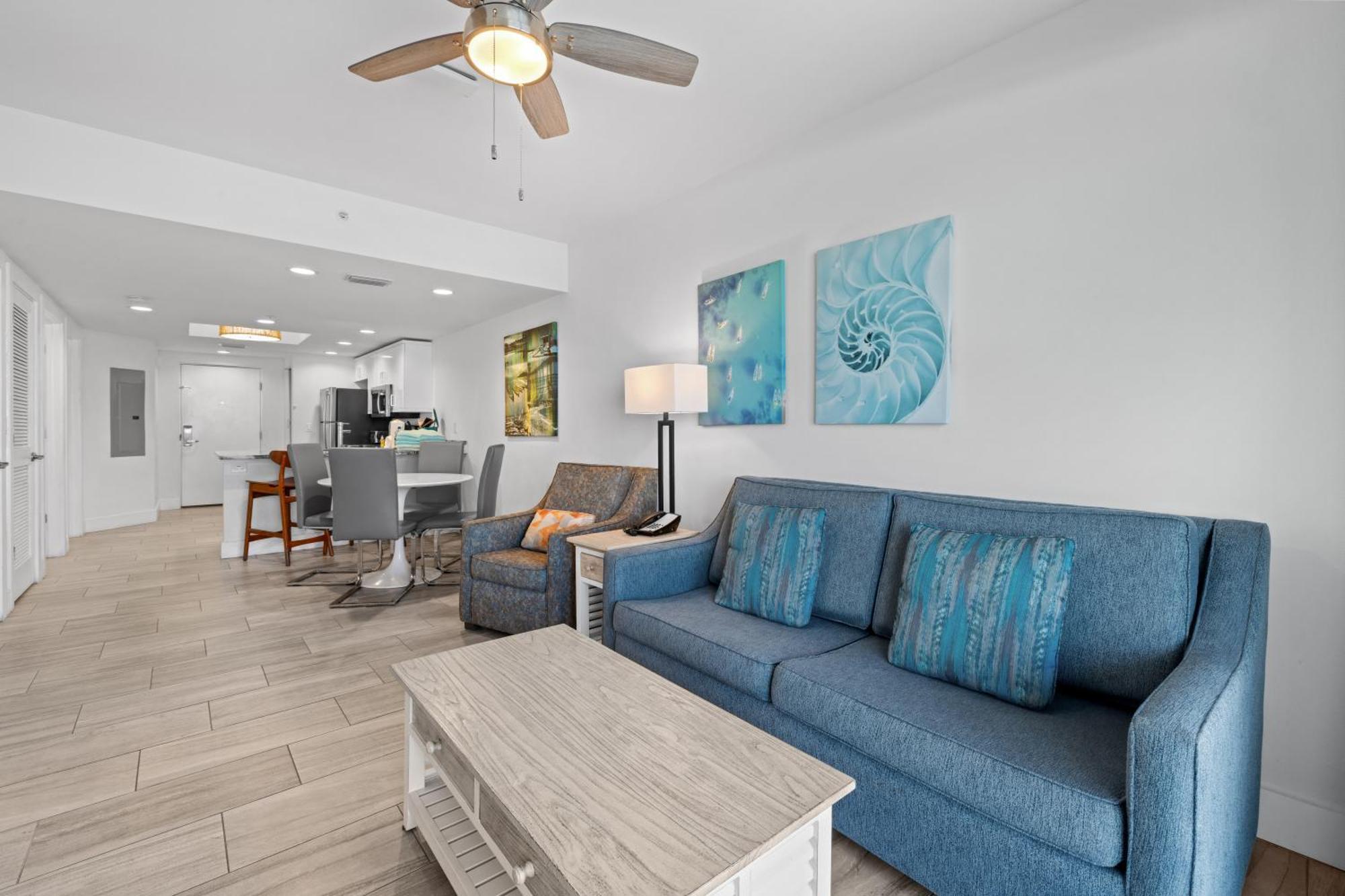 Two-Bedroom Two Bath Gulf Front Suite