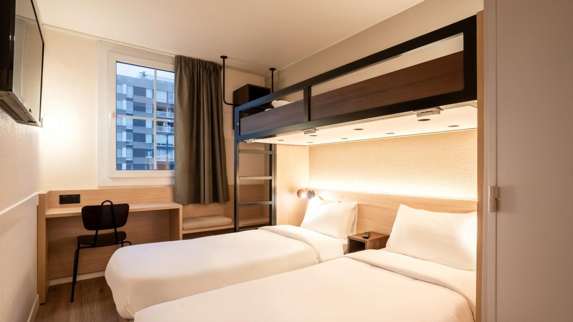 Standard Room Two Single Beds One Bunk Bed
