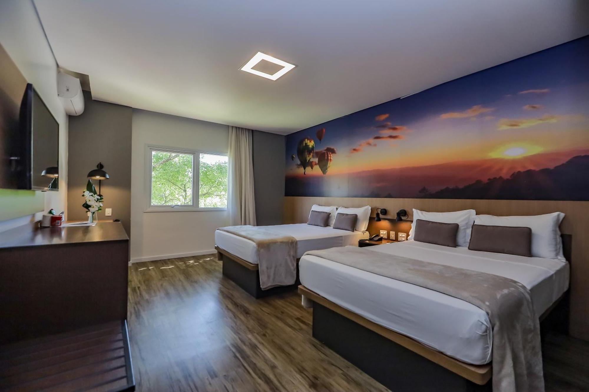 Deluxe Double Room Two Double Beds