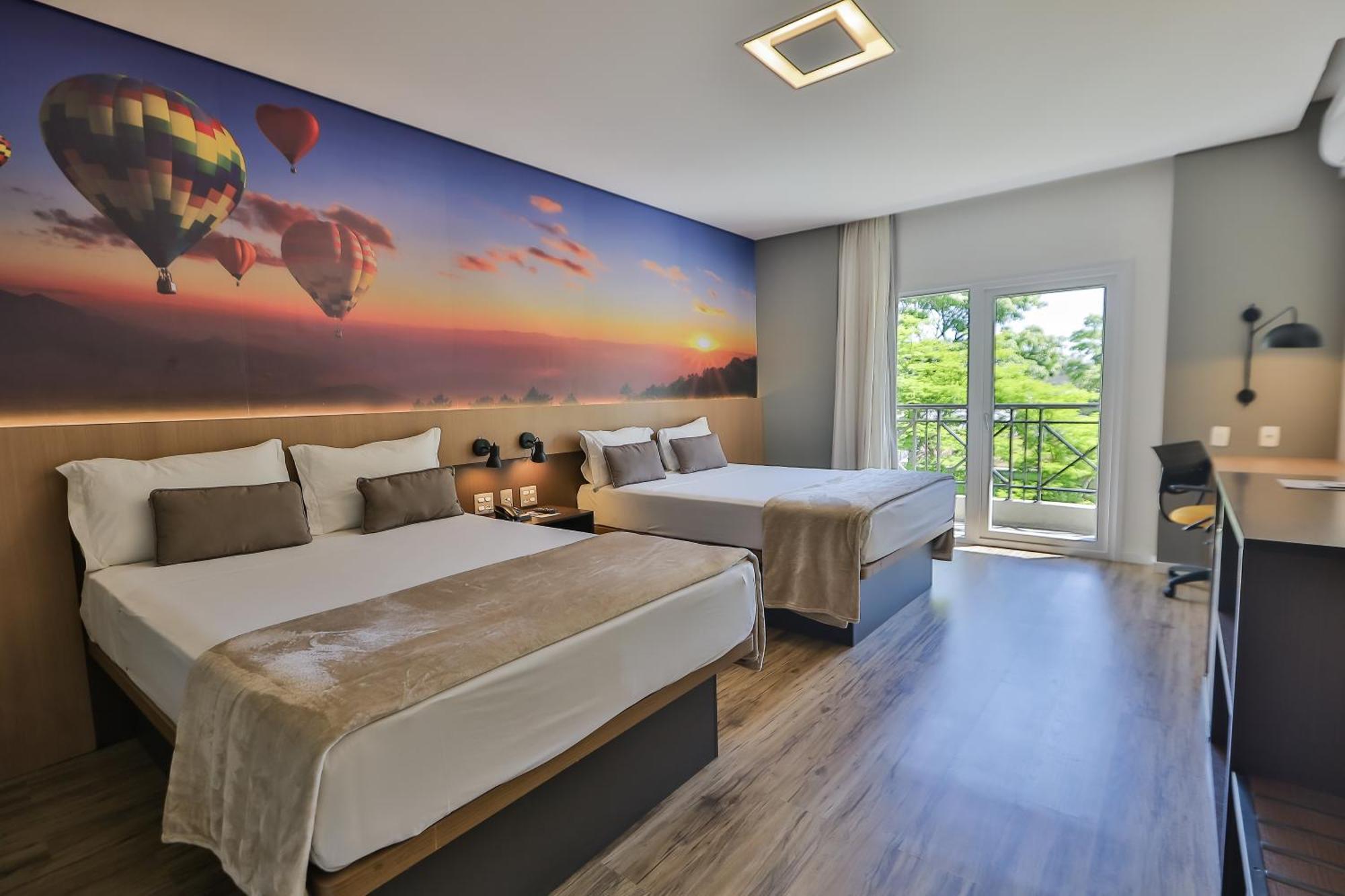 Deluxe Double Room Two Double Beds
