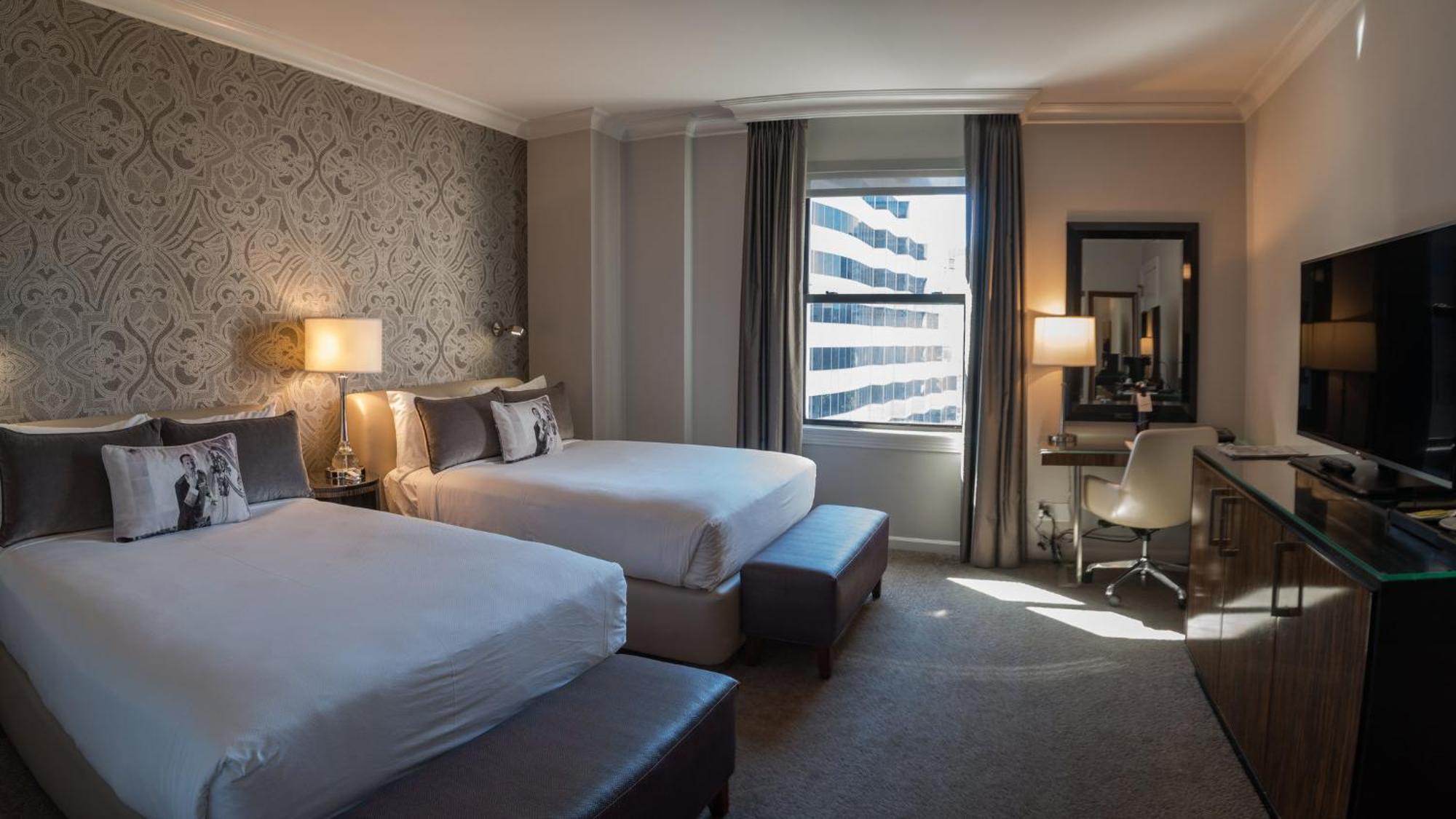 Premium Double Room Two Double Beds City View