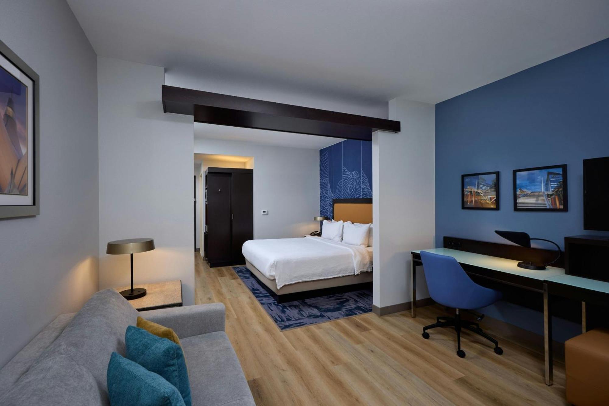 Studio with King Bed, City View and Sofa Bed