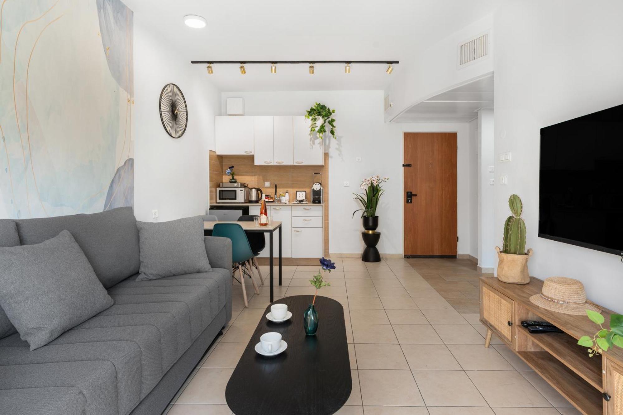 One-Bedroom Apartment Balcony