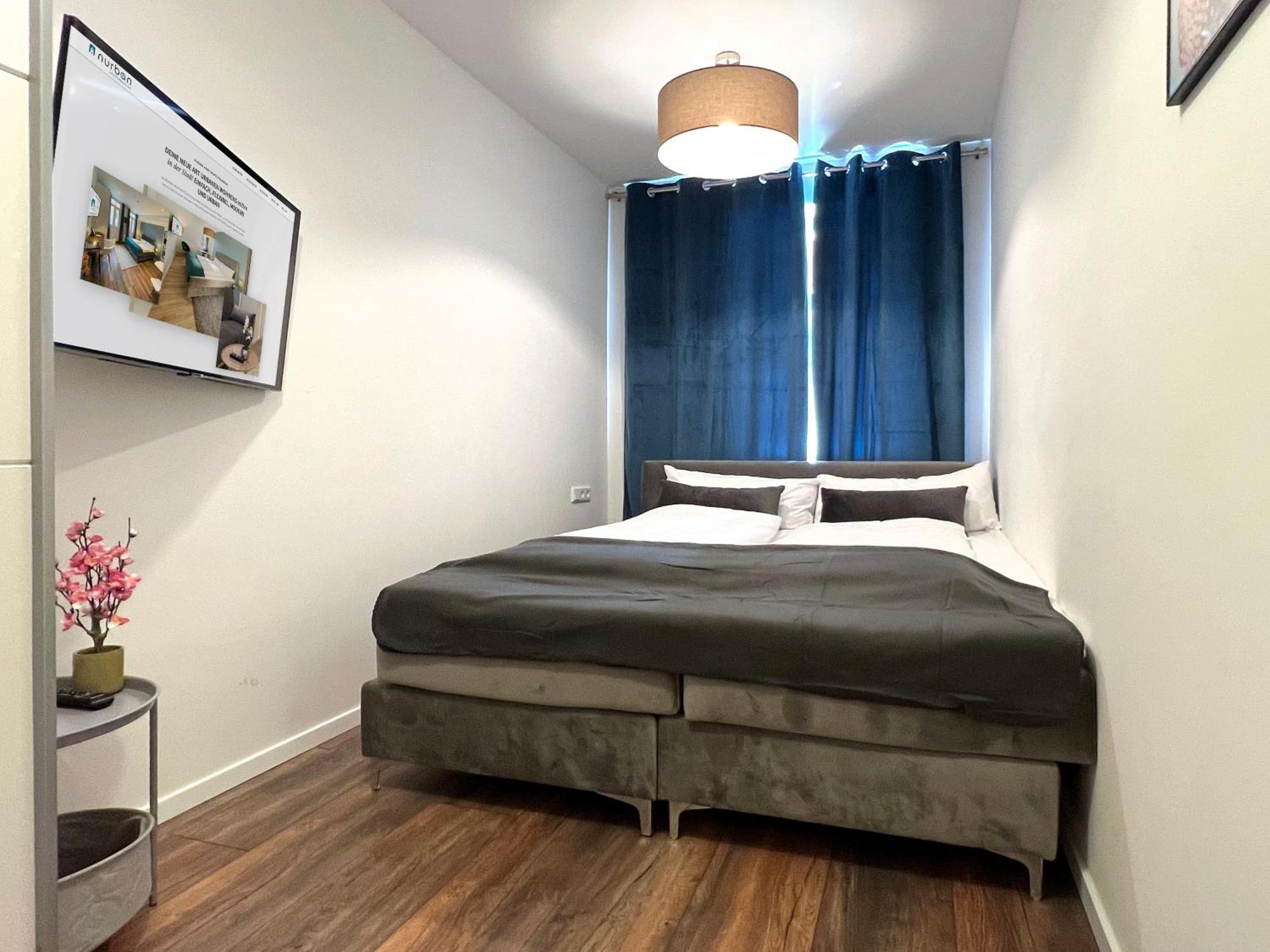 3-Zimmer Supreme Apartment mit 2 Schlafzimmern 1 Wohnzimmer und Terrasse oder Galerie