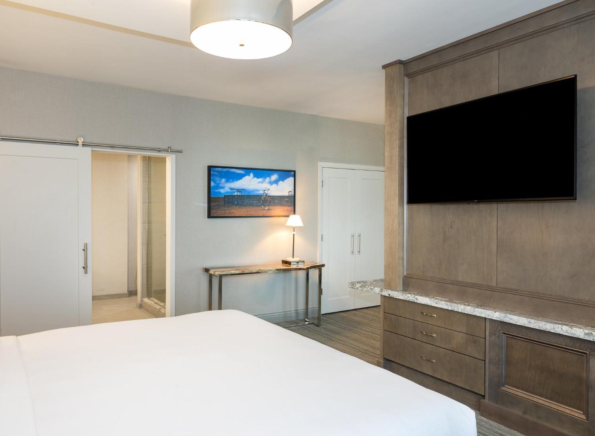 Premium King Suite Sofa Bed Seating Area