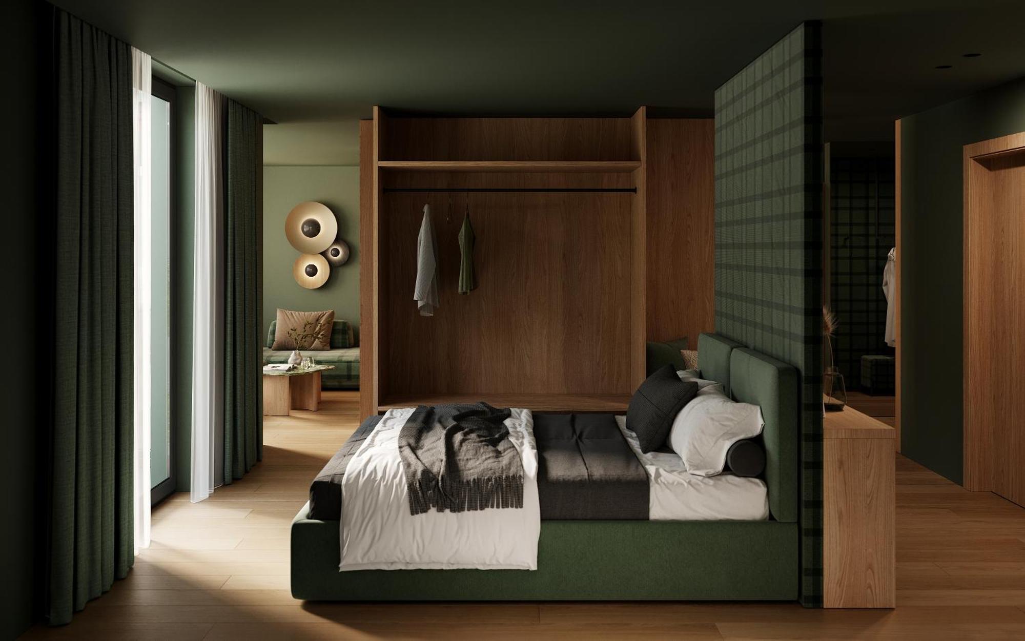 One-Bedroom Family Apartment