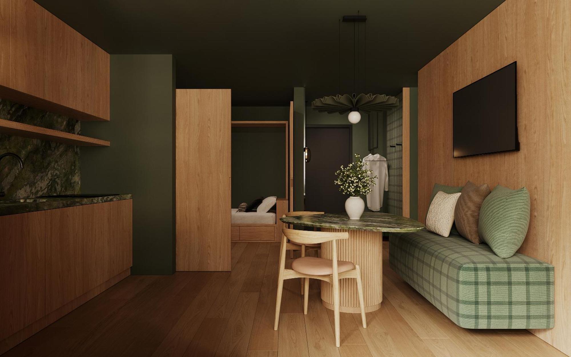 One-Bedroom Family Apartment