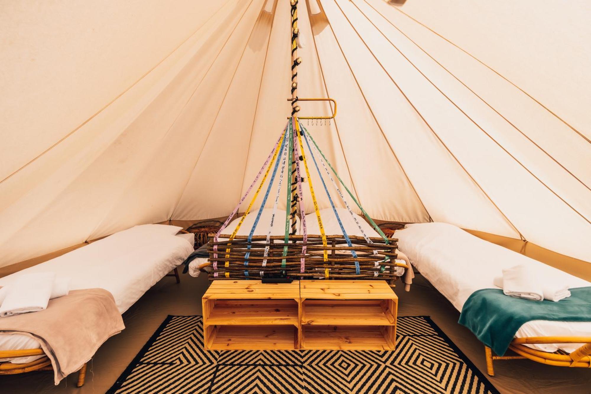 Glamping tent