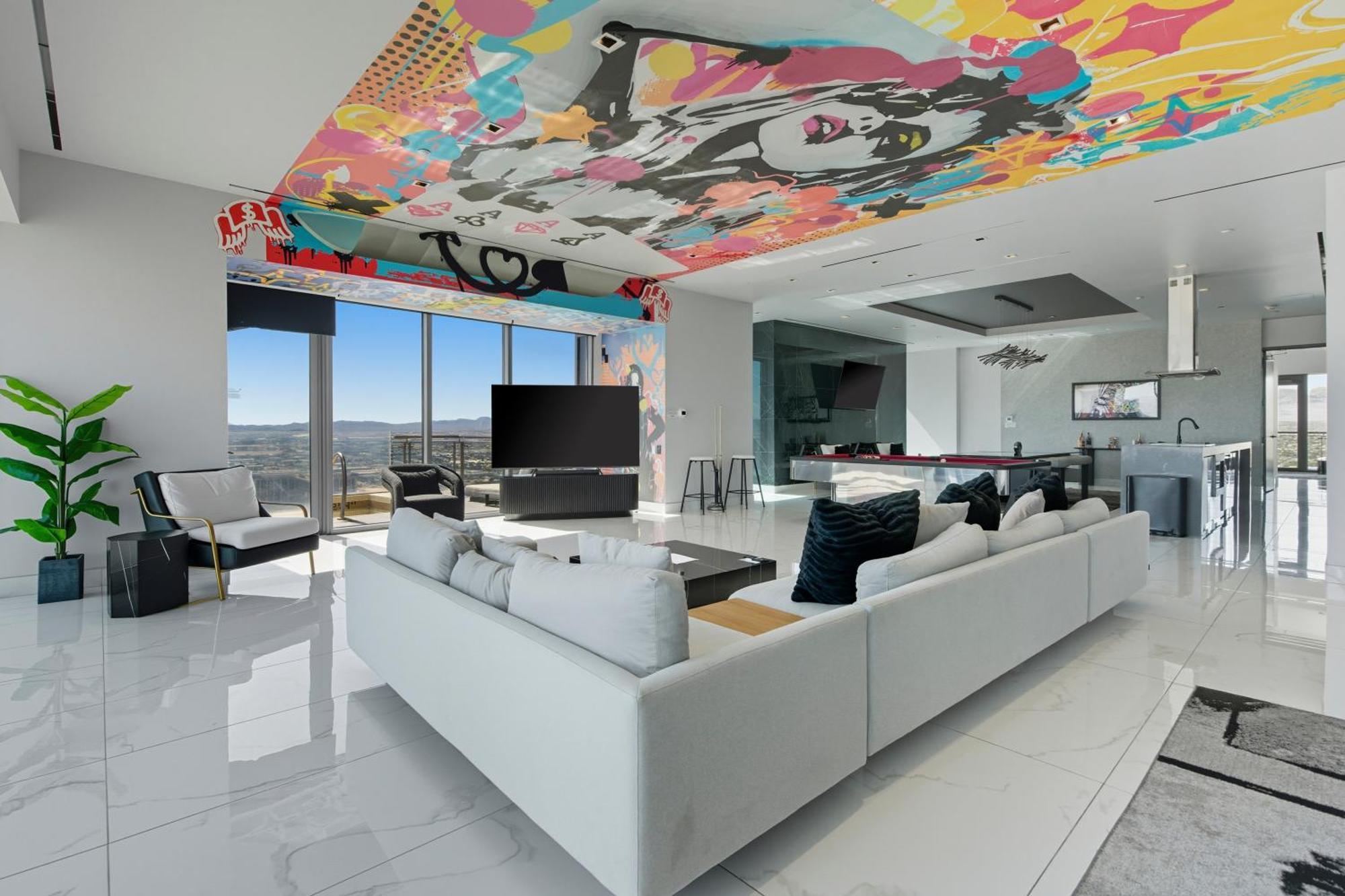 Designer Penthouse | Full Strip View & Private Balcony