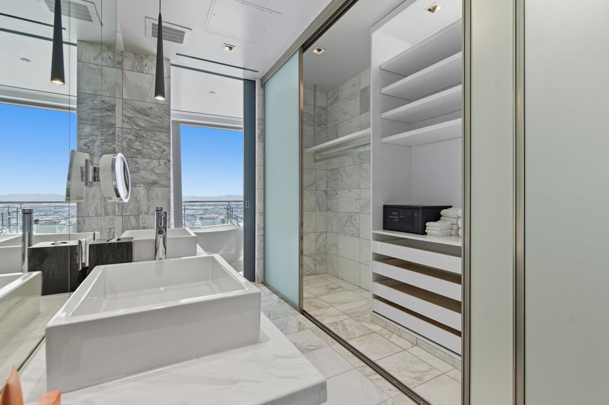 Designer Penthouse | Full Strip View & Private Balcony