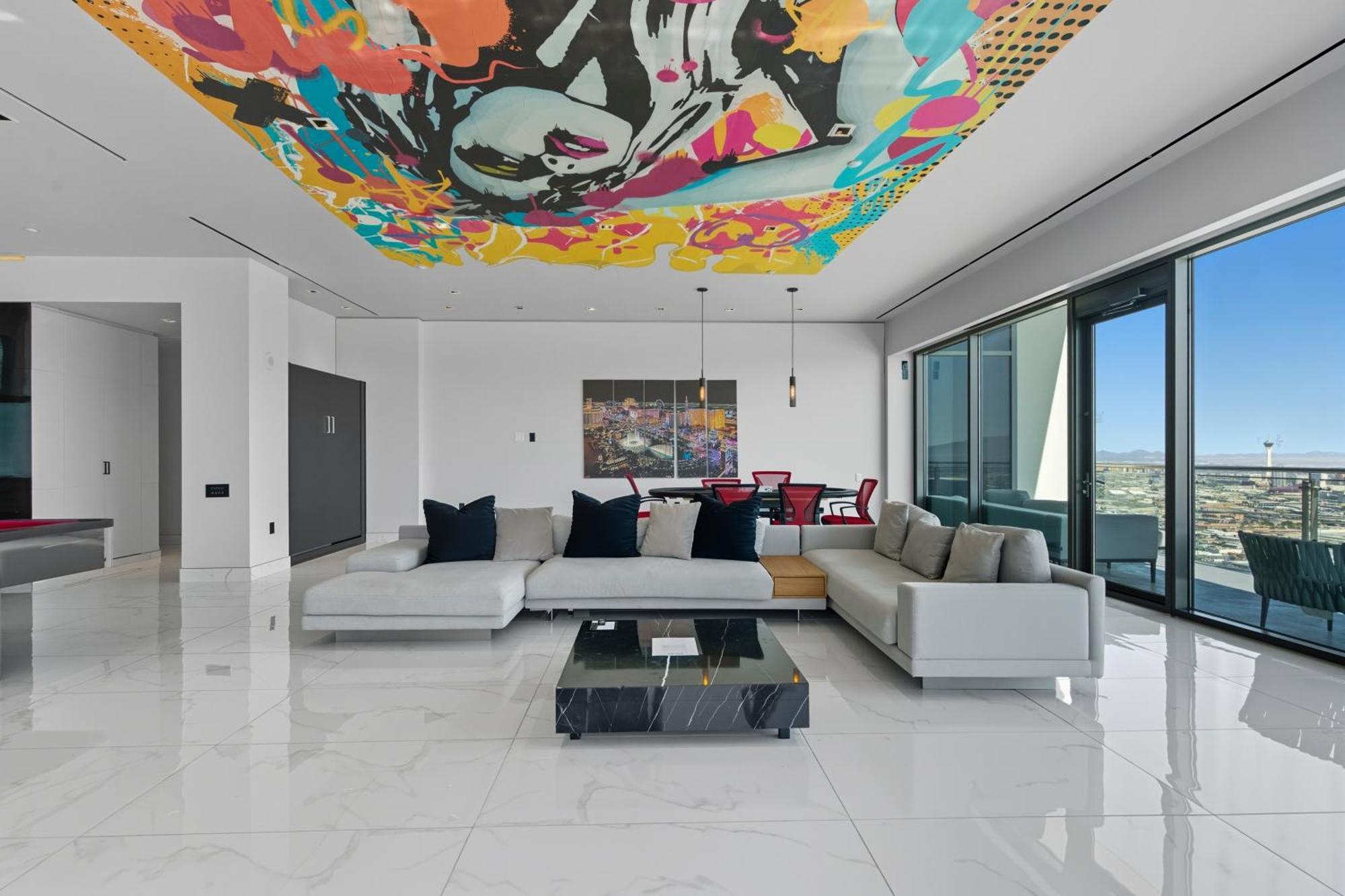 Designer Penthouse | Full Strip View & Private Balcony