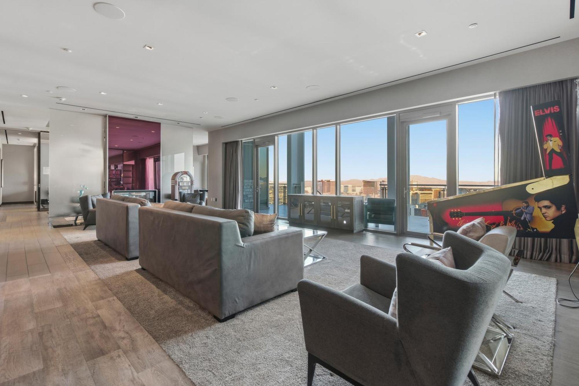 Skyline Playboy‑Style 3300sqft Penthouse | Full Strip View & Private Balcony