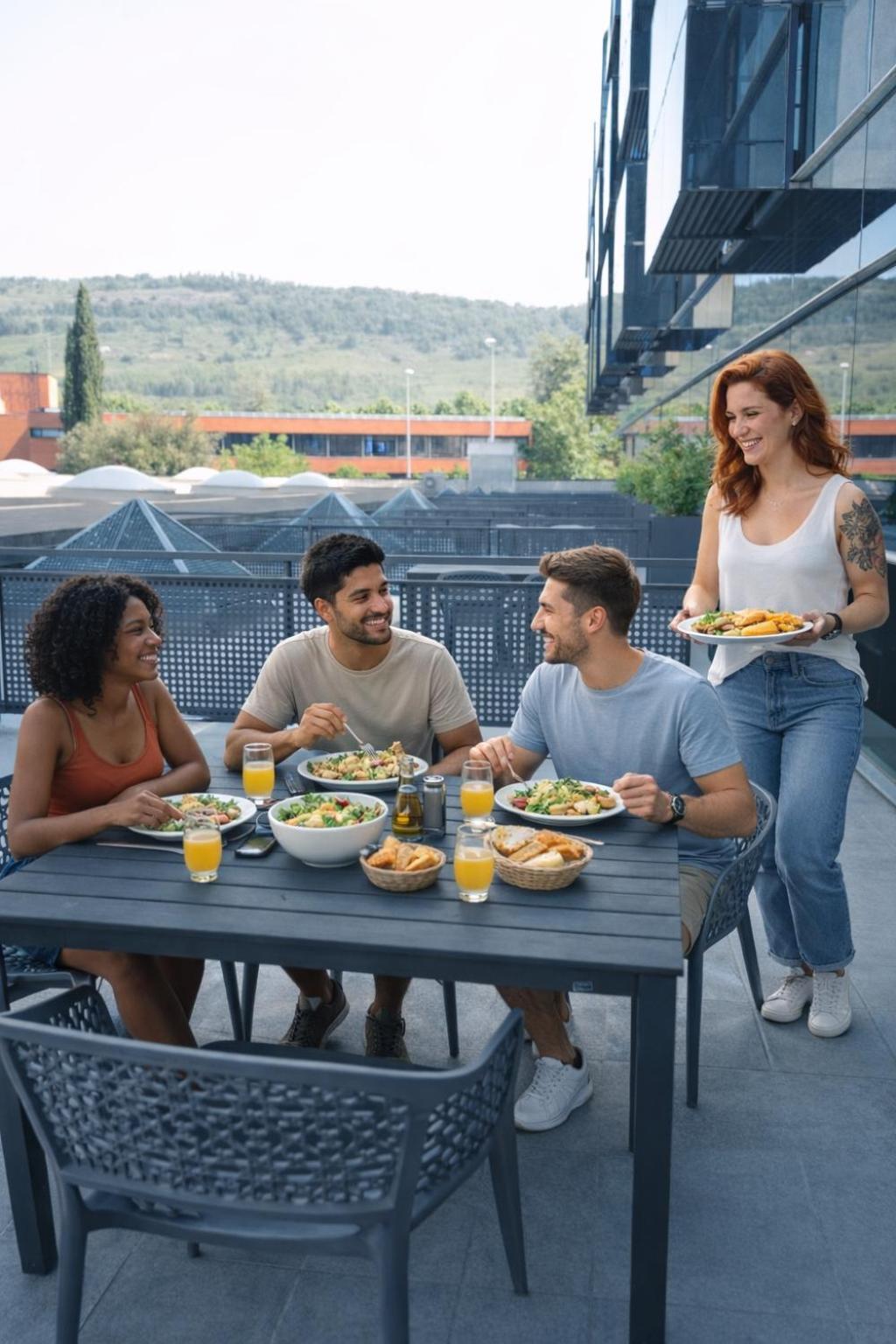 One-Bedroom Apartment Balcony
