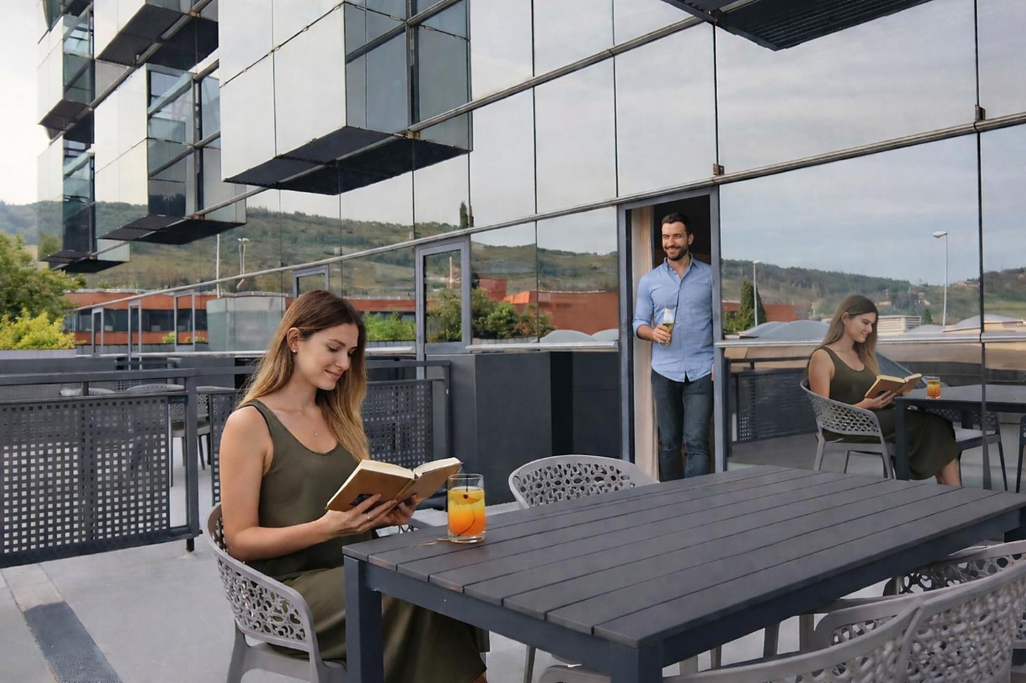 One-Bedroom Apartment Balcony