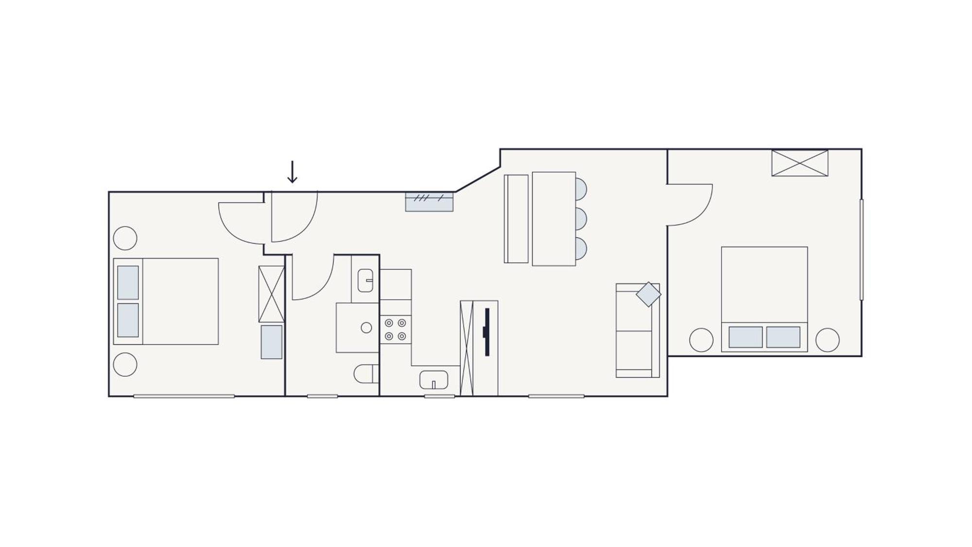 Two-Bedroom Apartment