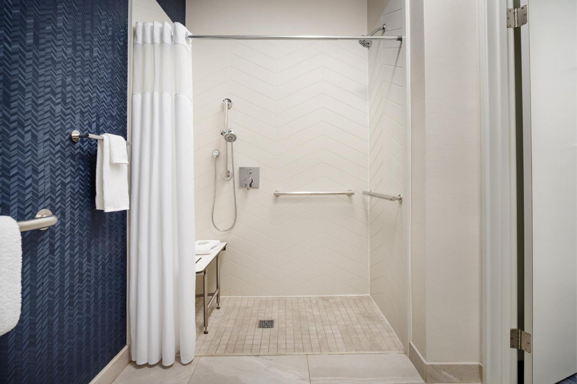 King Room Roll Shower Mobility Accessible