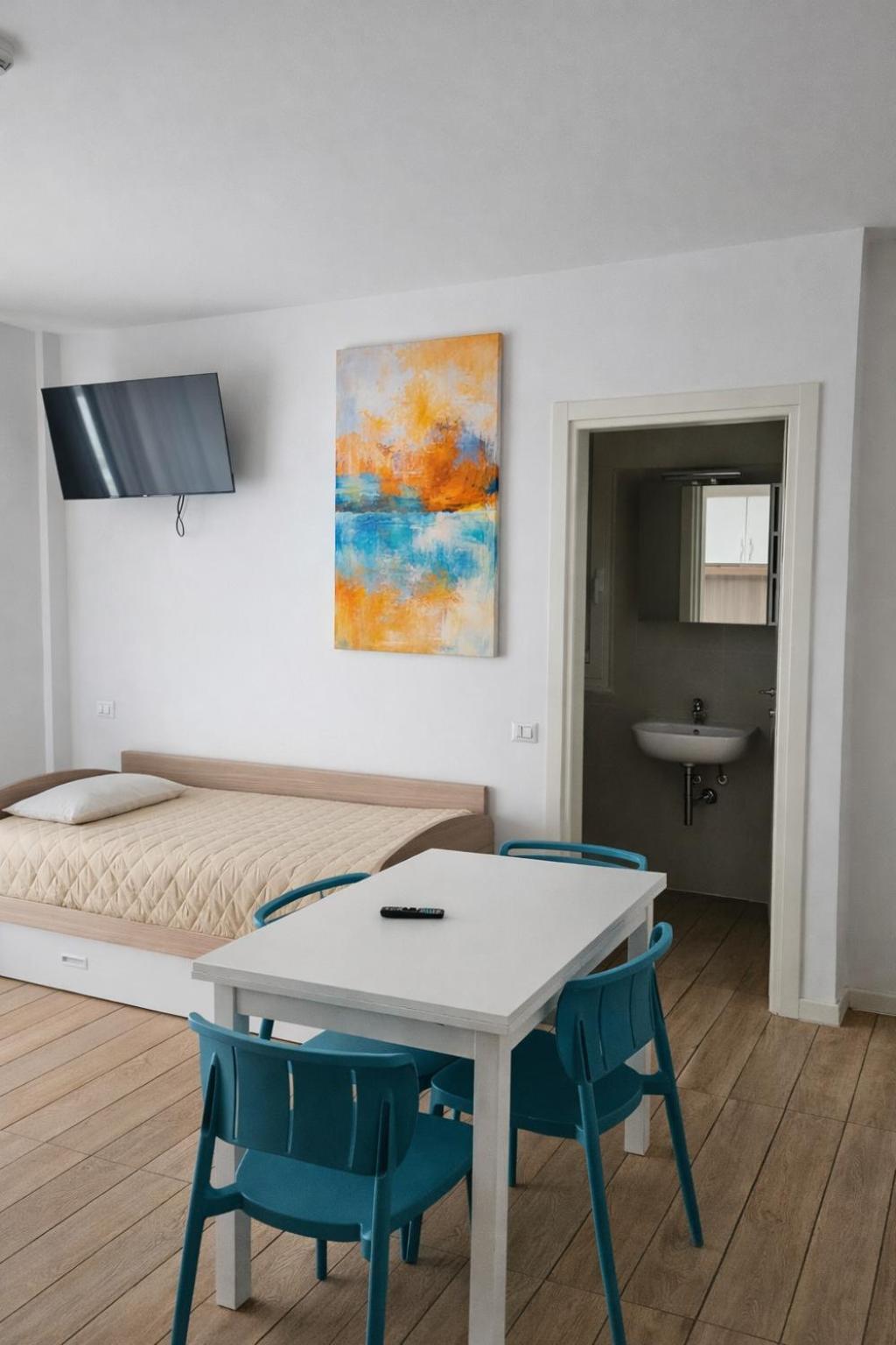 Studio Apartment Balcony