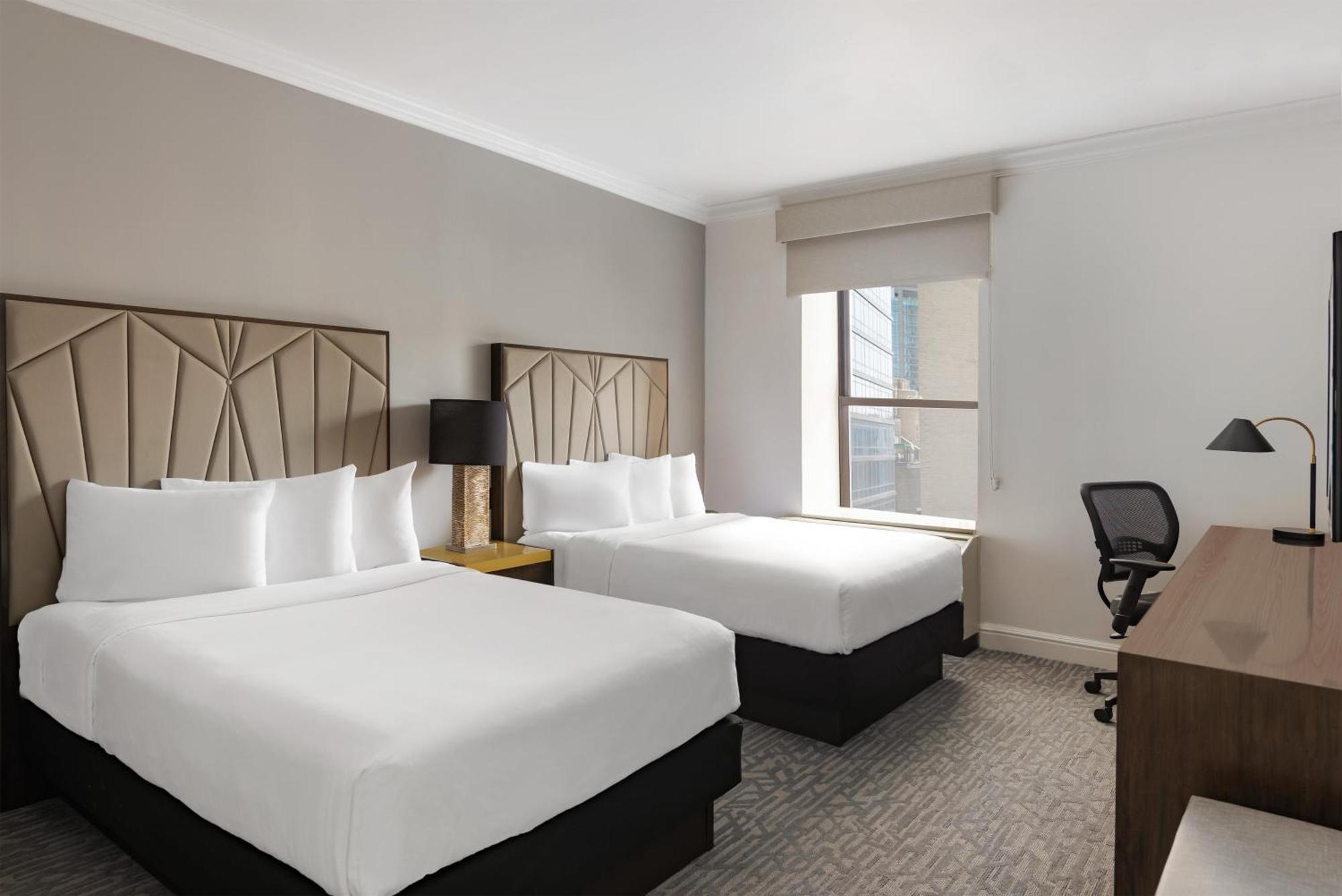 Double Room Two Double Beds Mobility Accessible Tub