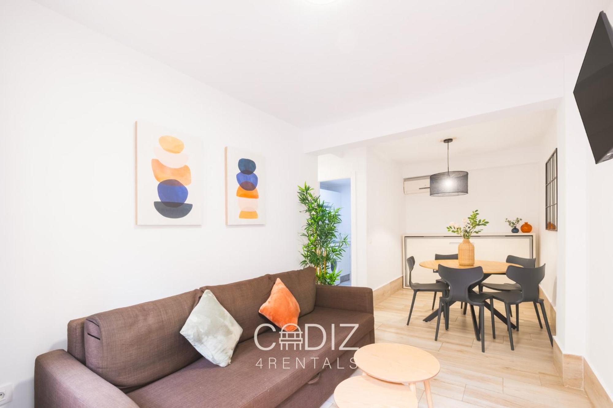 One-Bedroom Apartment Garden