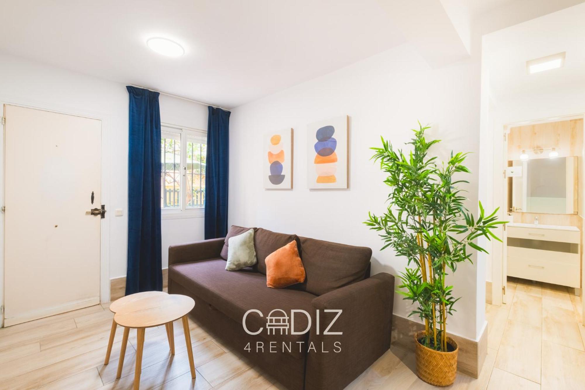 One-Bedroom Apartment Garden