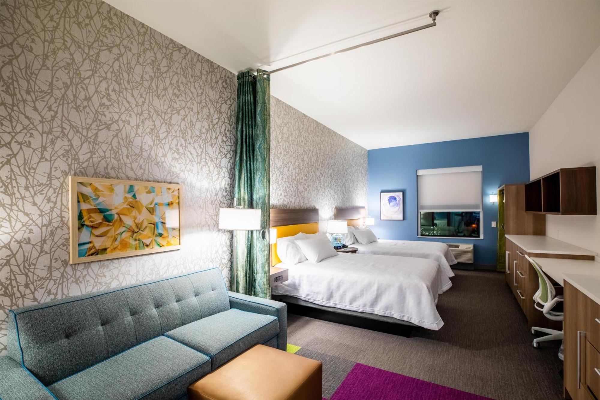 Queen Studio with Two Queen Beds and Ocean View