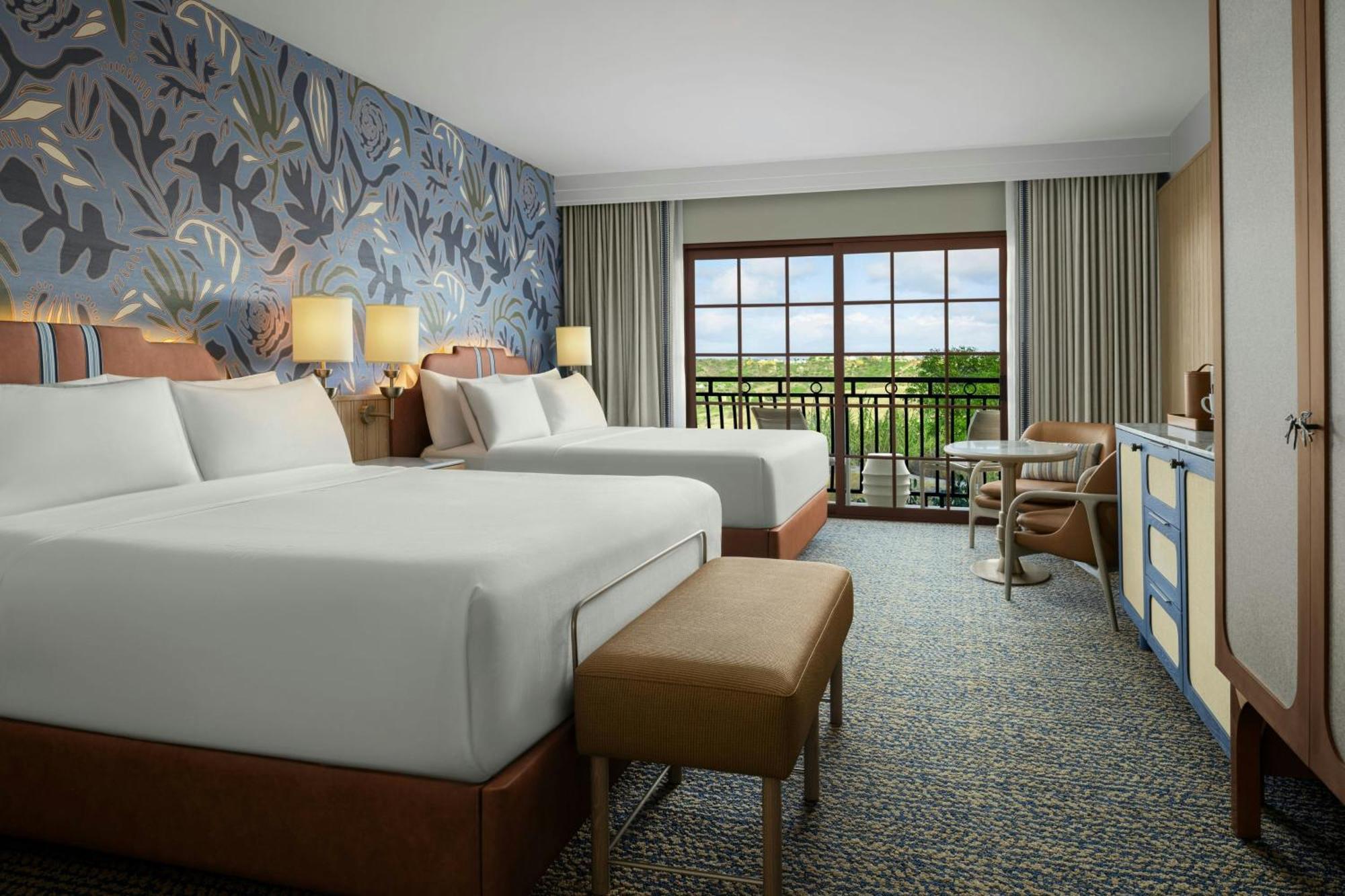 King Room Two King Beds Balcony Paio No View