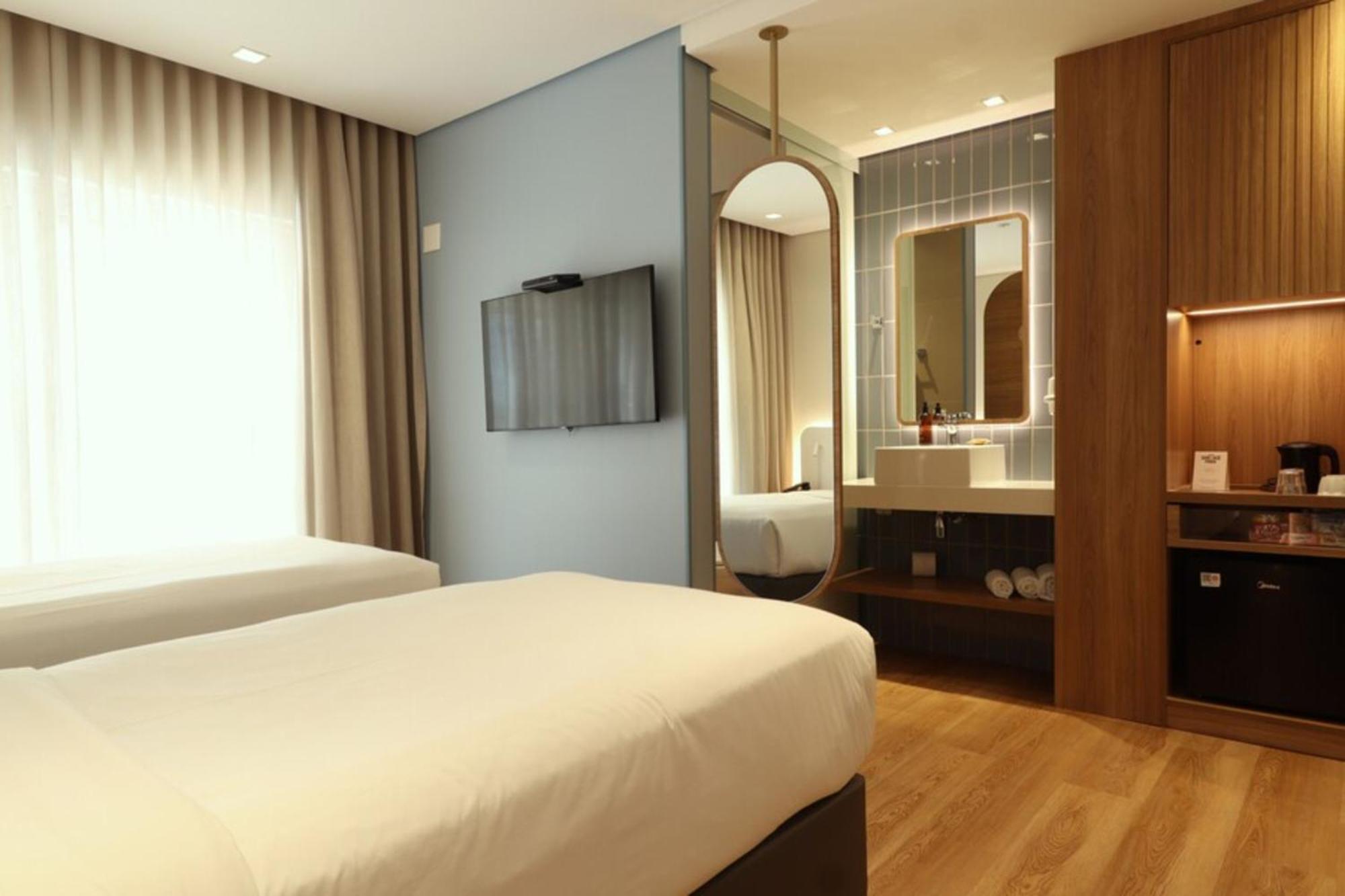 Luxo Twin 2 Camas Solteiro