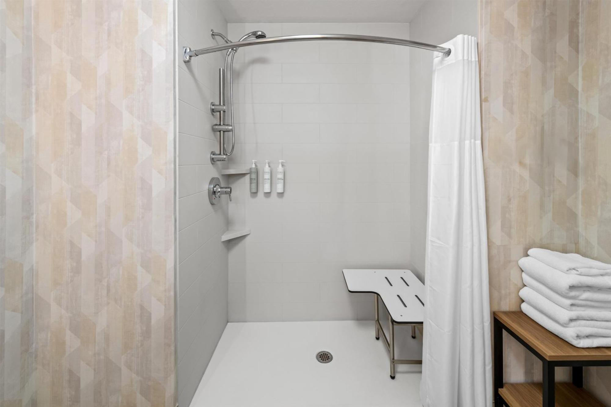 King Room Shower Mobility Access or Non-Smoking