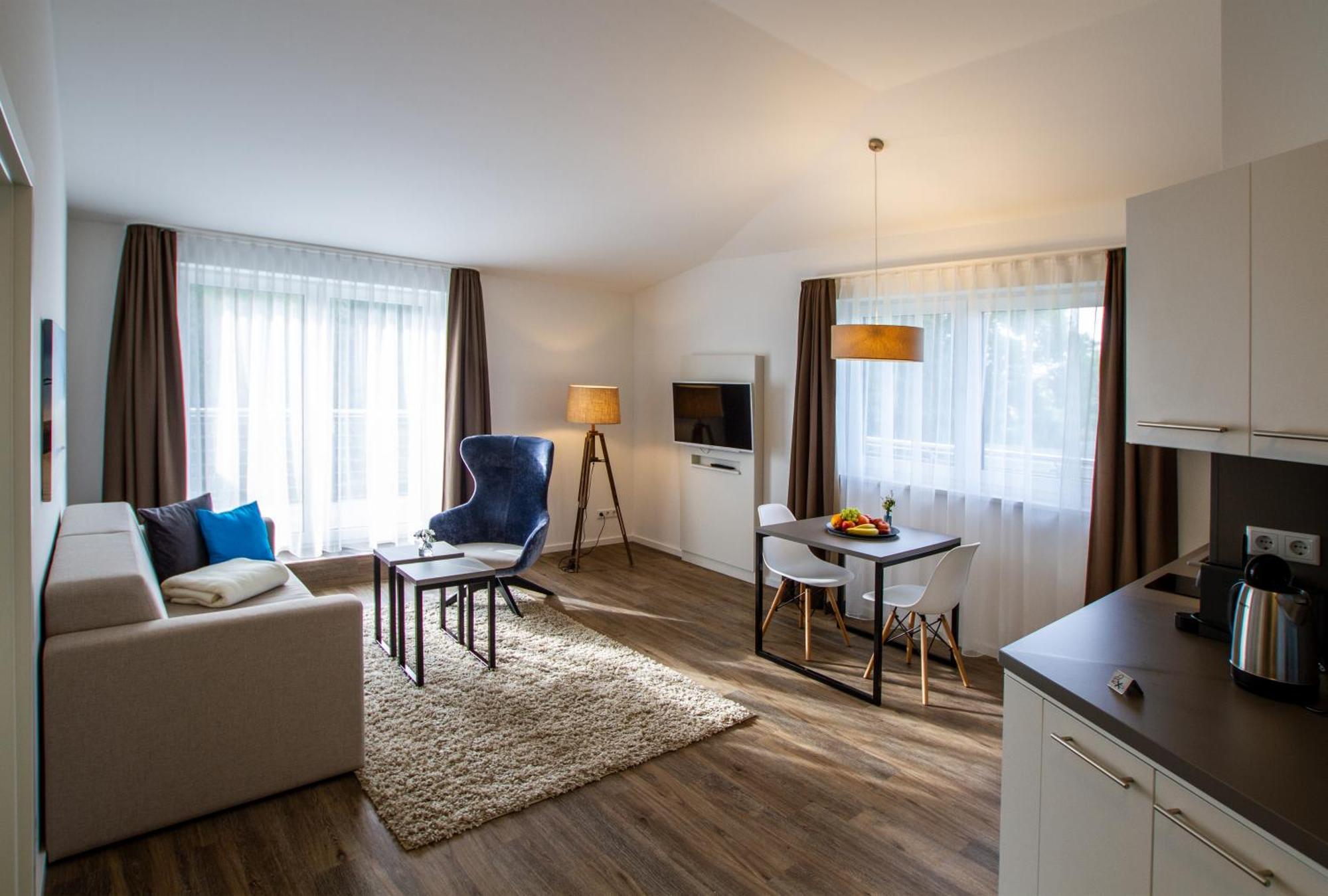 One-Bedroom Apartment Balcony