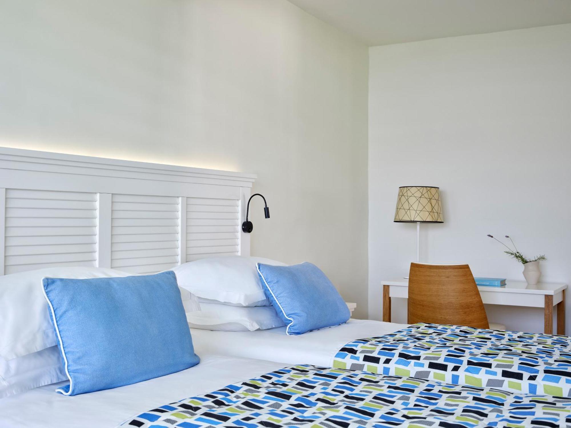 Tweepersoonskamer met 1 of 2 Bedden en Balkon - Uitzicht op Zee