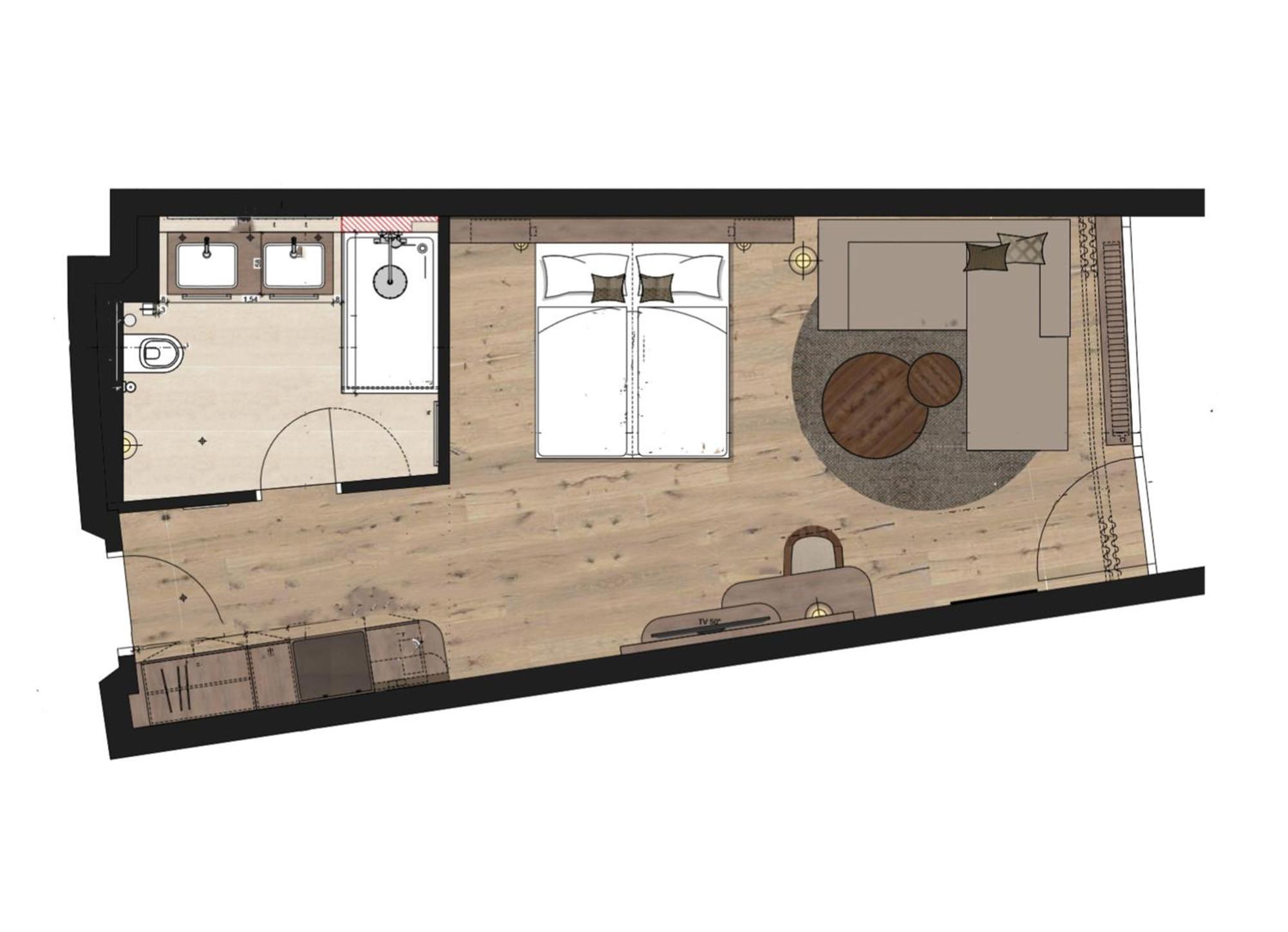 Deluxe Double Room Balcony