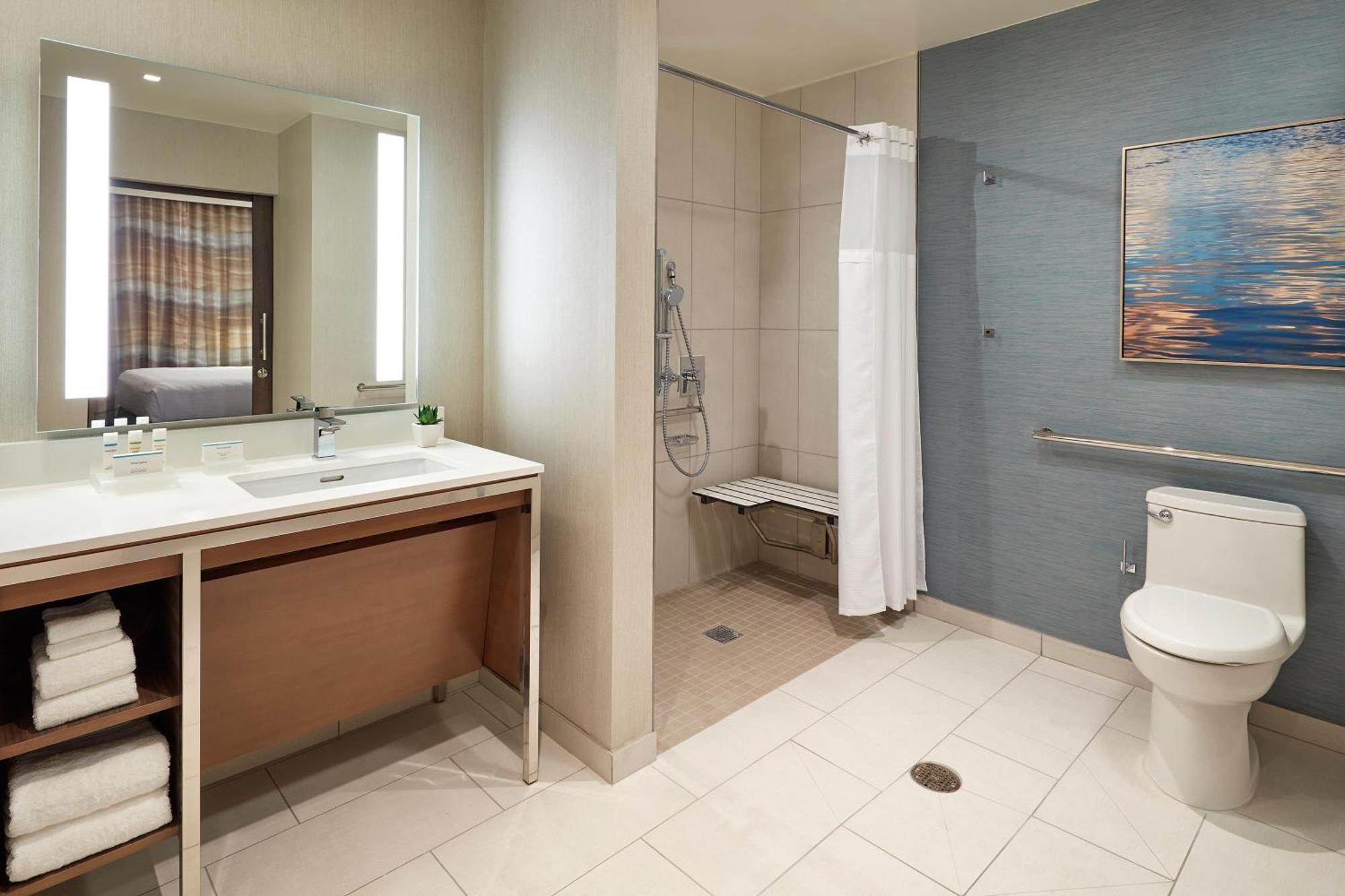 King Suite Roll Shower Disability Access