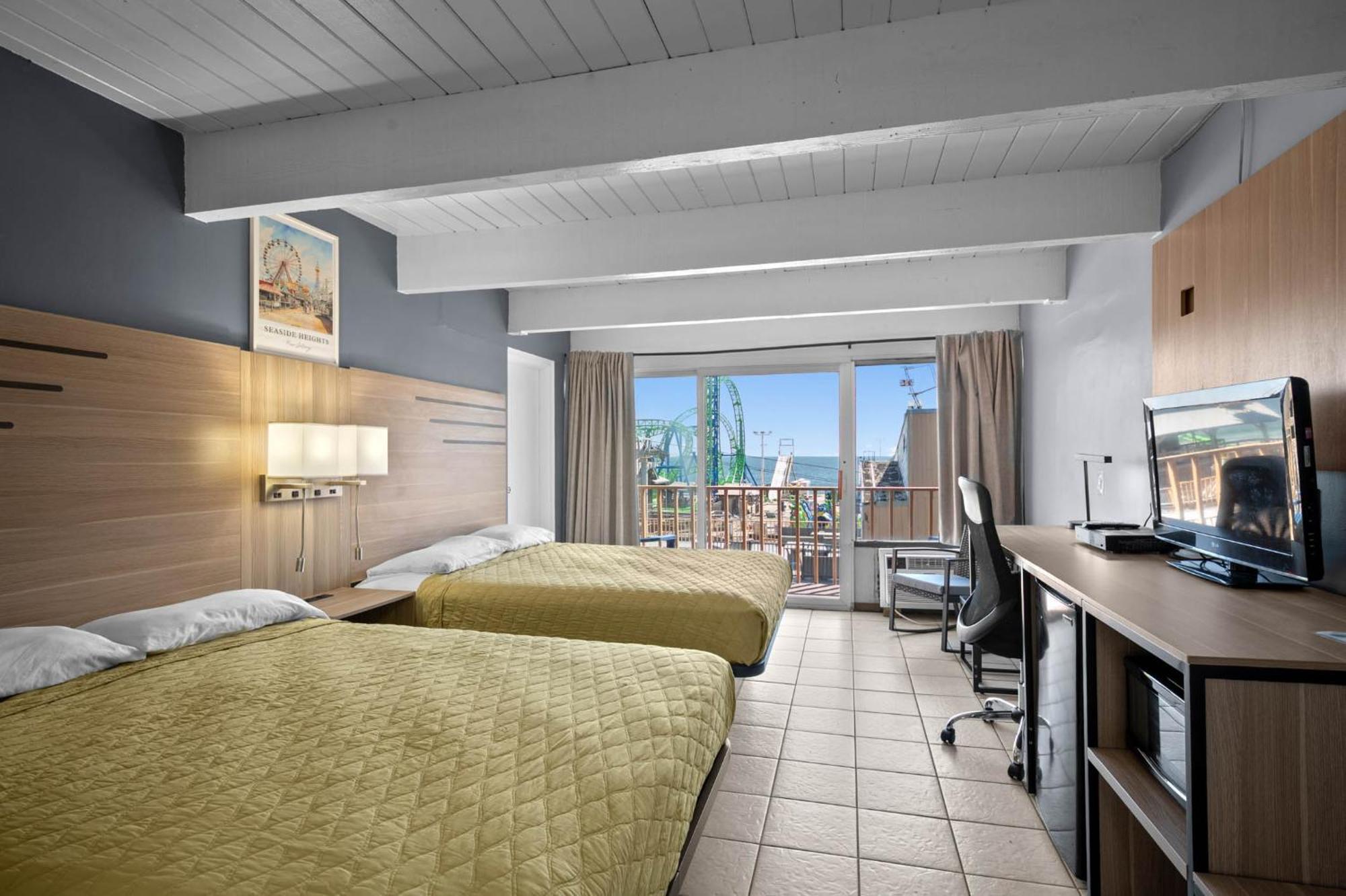 Pool Side Balcony Double Bed