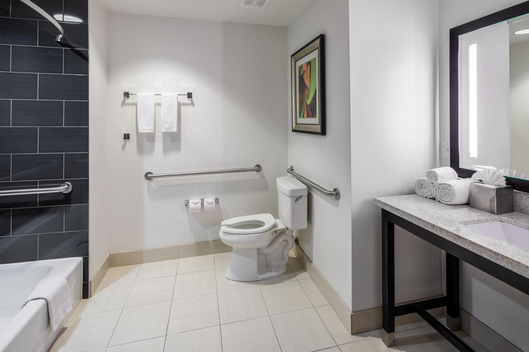 King Room Accessible Tub Mobility Hearing Access