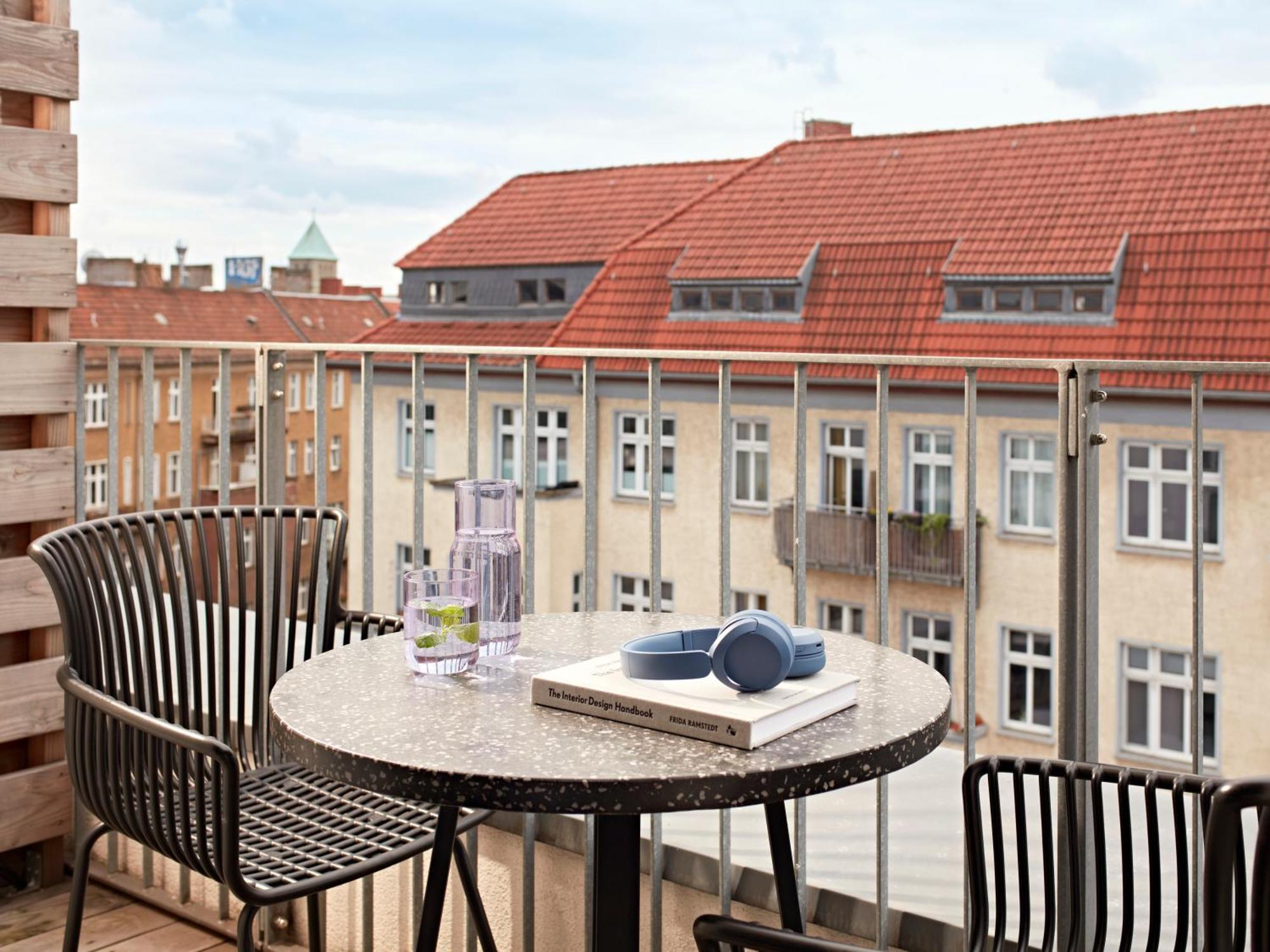 Medium Studio Kitchenette Balcony