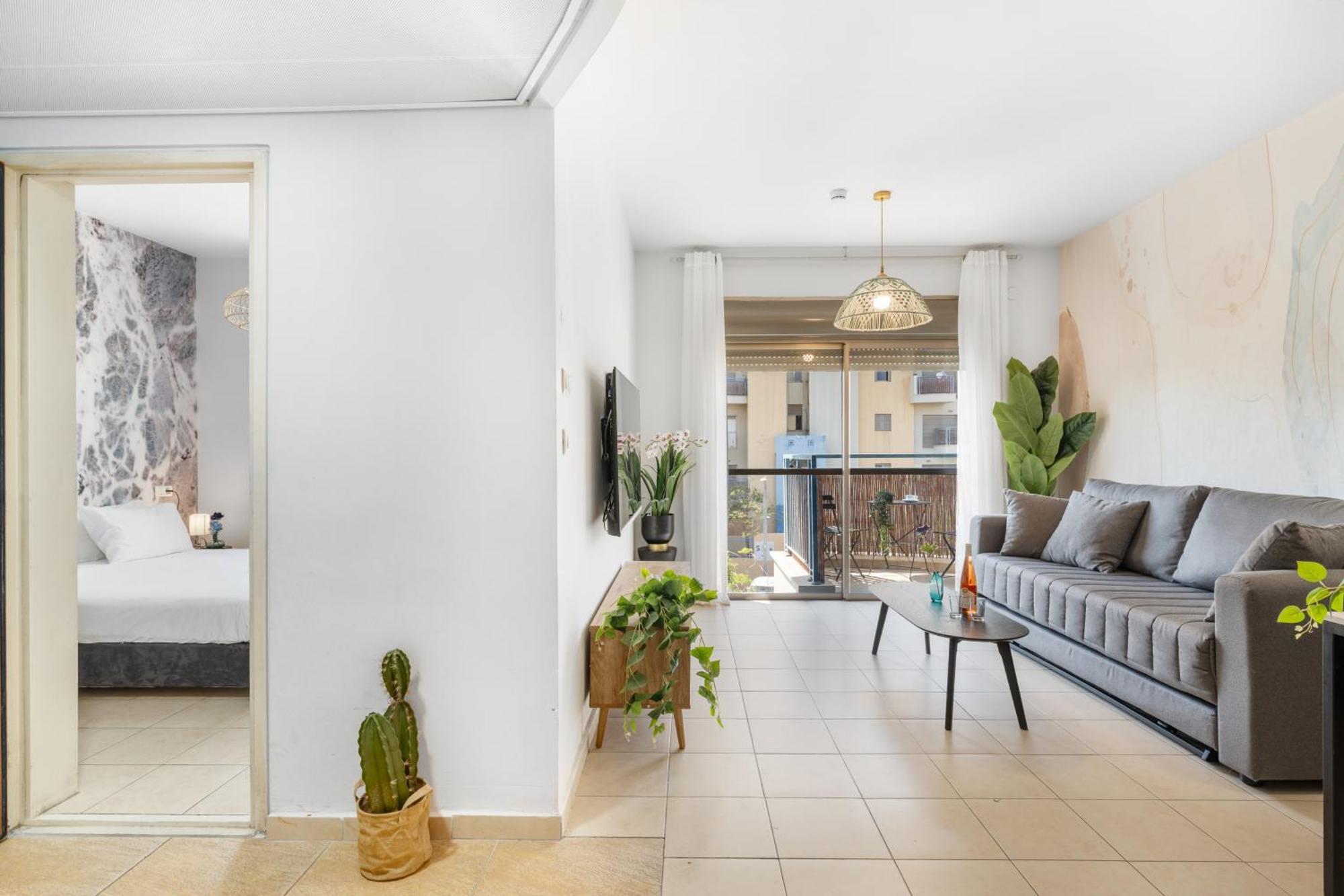 One-Bedroom Apartment Balcony