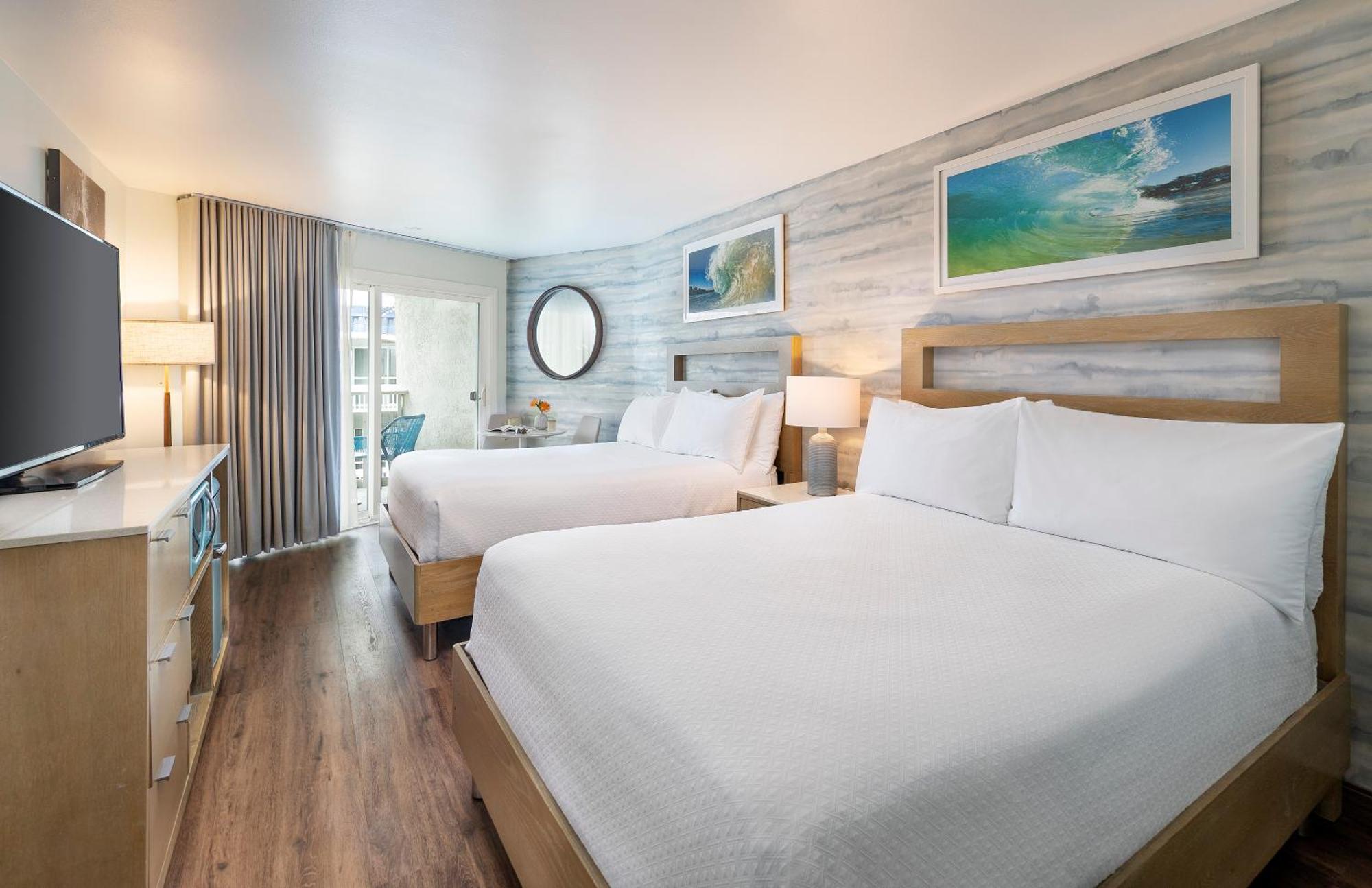 Queen Room Two Queen Beds Partial Ocean View