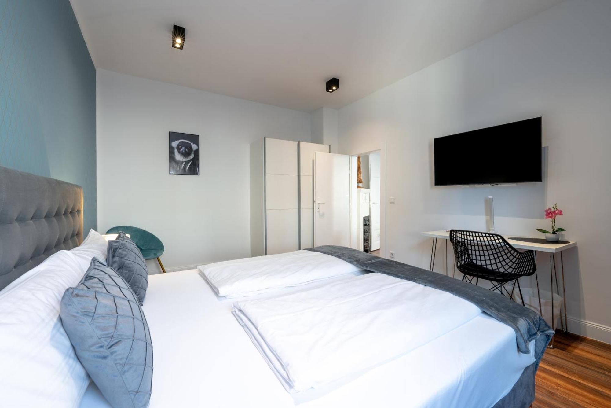 3-Zimmer Deluxe Apartment mit 2 Schlafzimmern und 1 Wohnzimmer