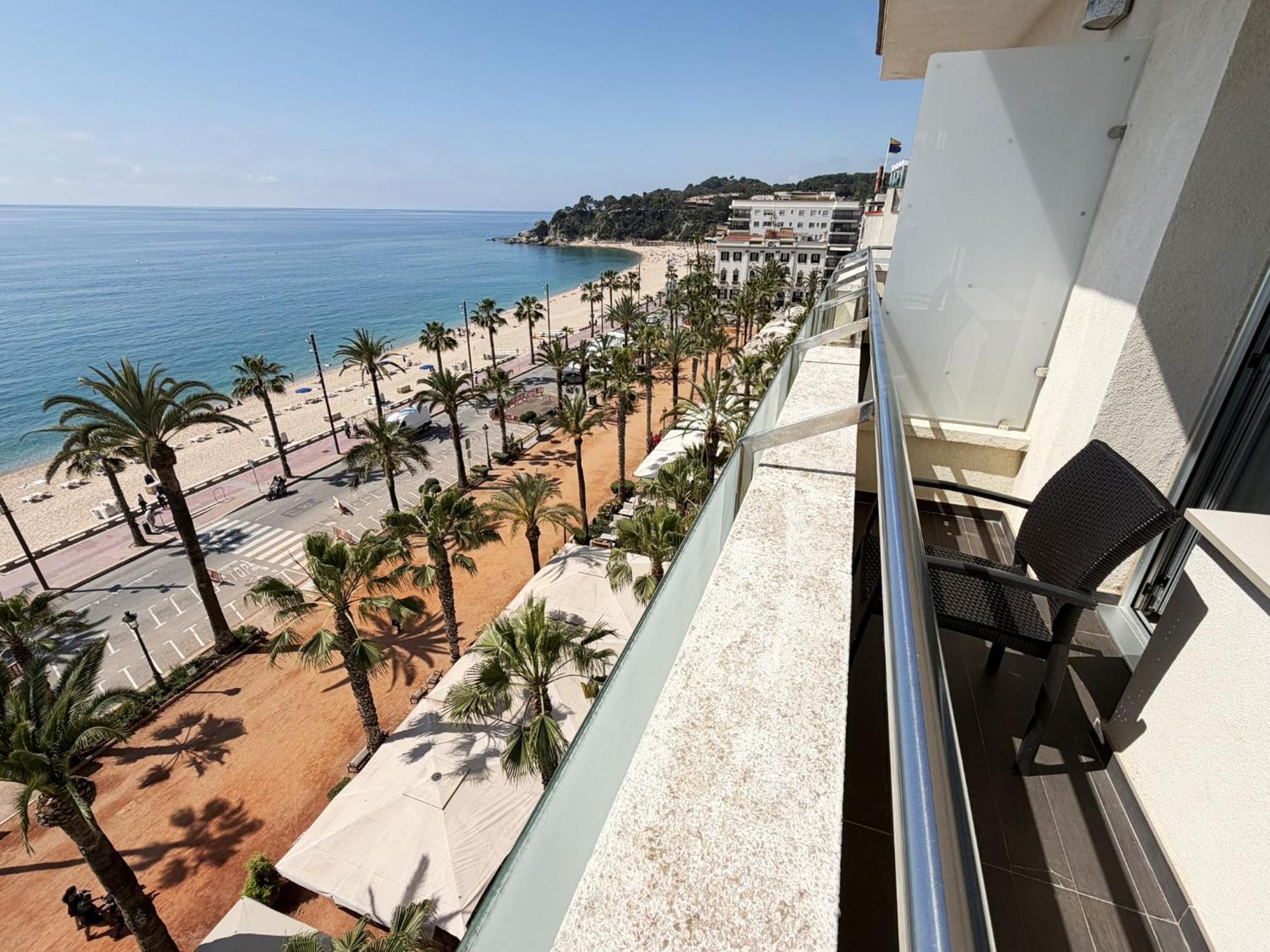Double room balcony sea views extra bed