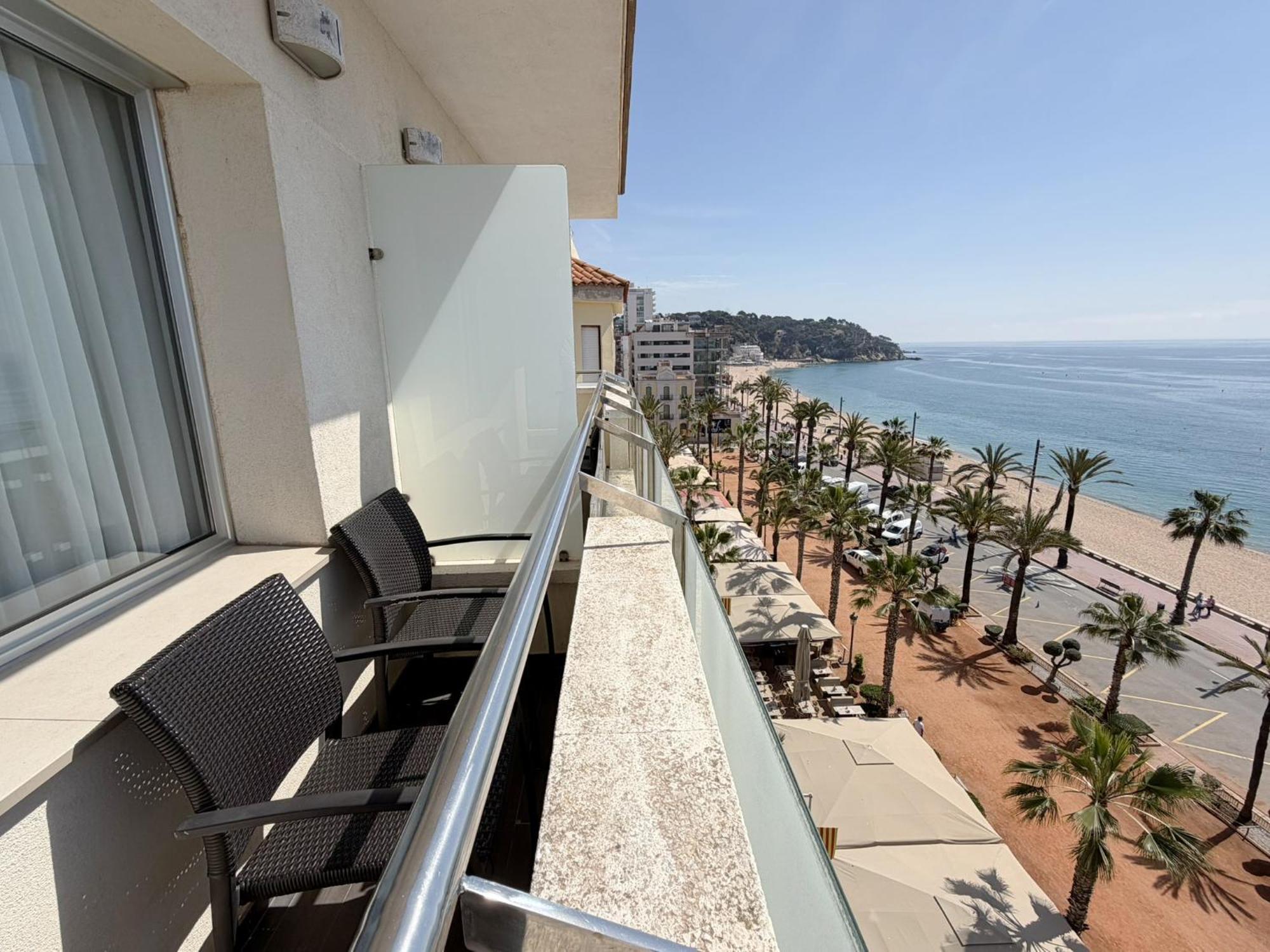 Double room balcony sea views extra bed