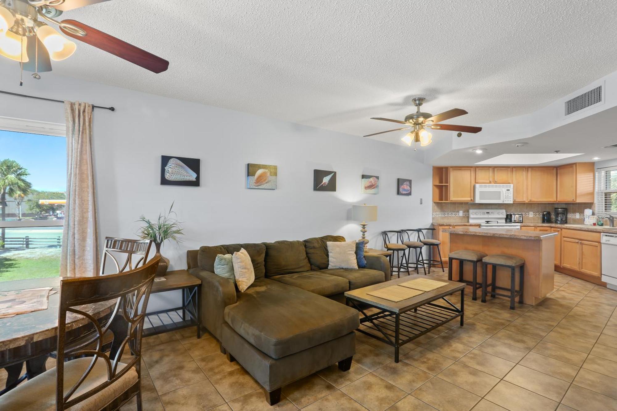One-Bedroom Apartment Balcony