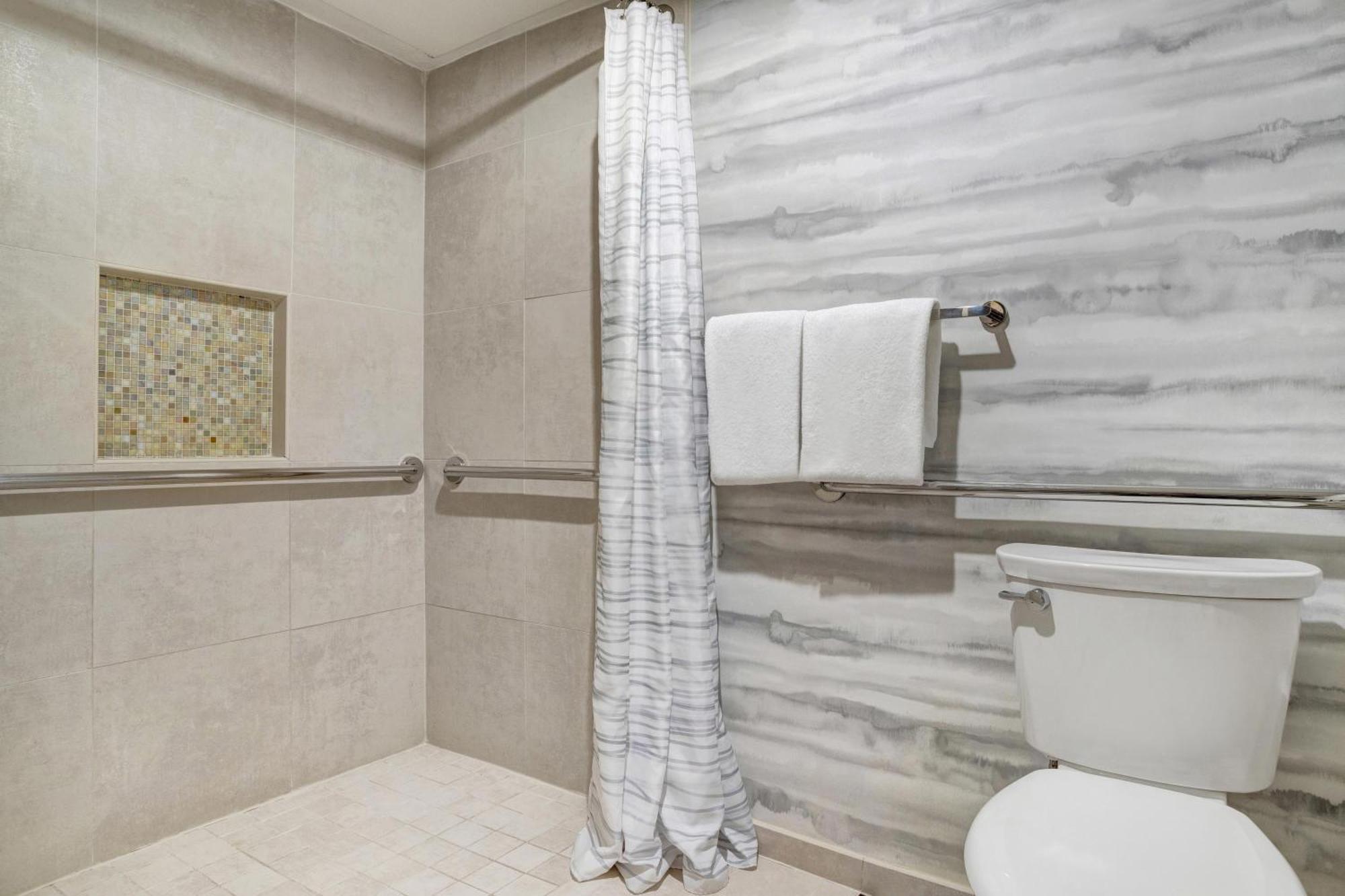 King Room Accessible Shower Disability Access