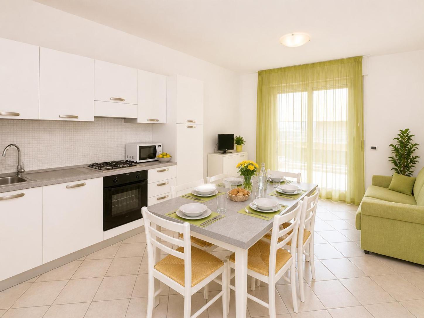 One-Bedroom Apartment Partial Sea View