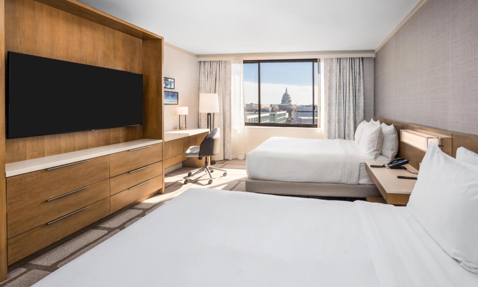 Double Room Two Double Beds View