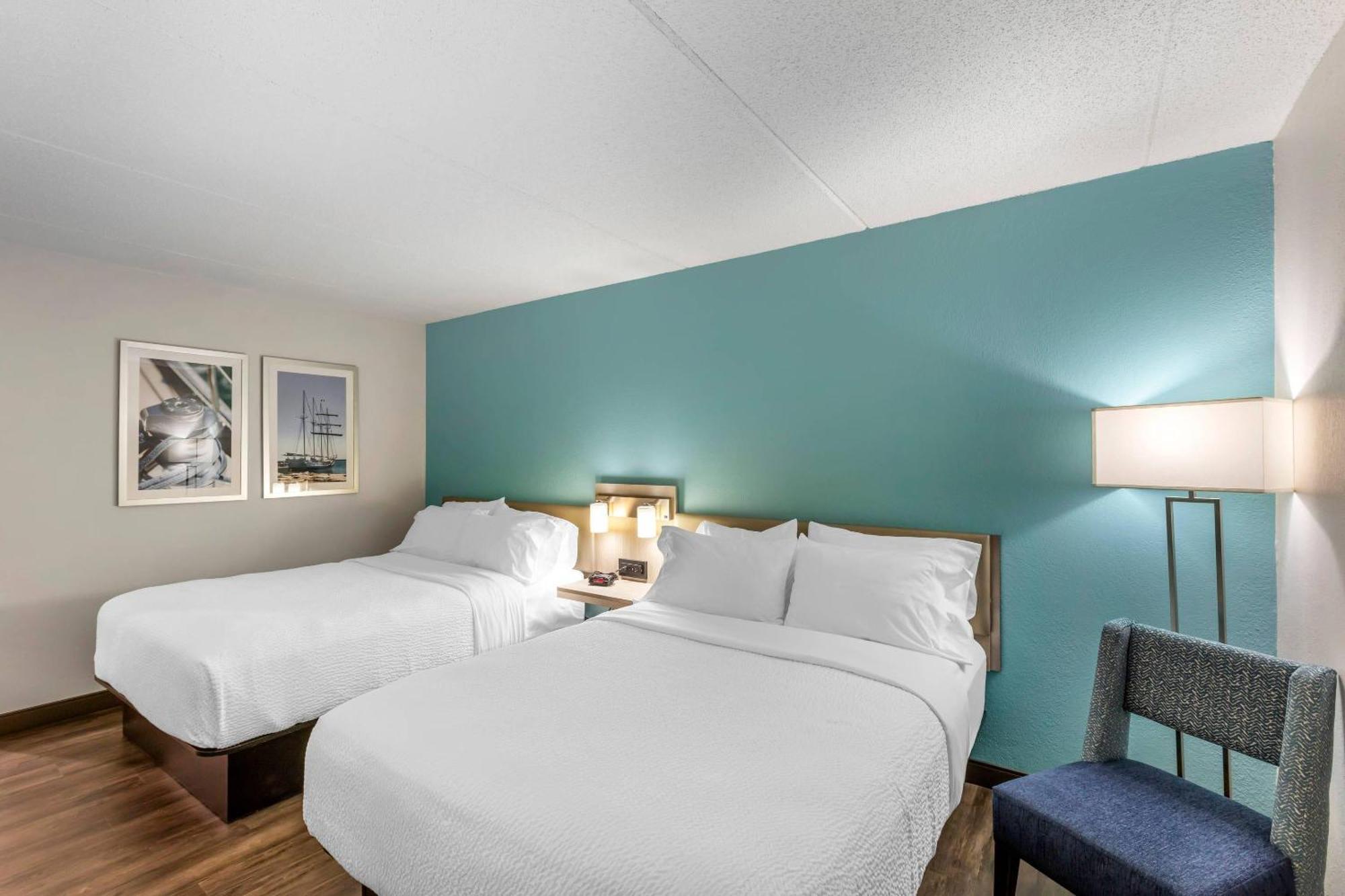 Standard Room Two Queen Beds Roll Shower Disability Access or Non Smoking or Pet Friendly
