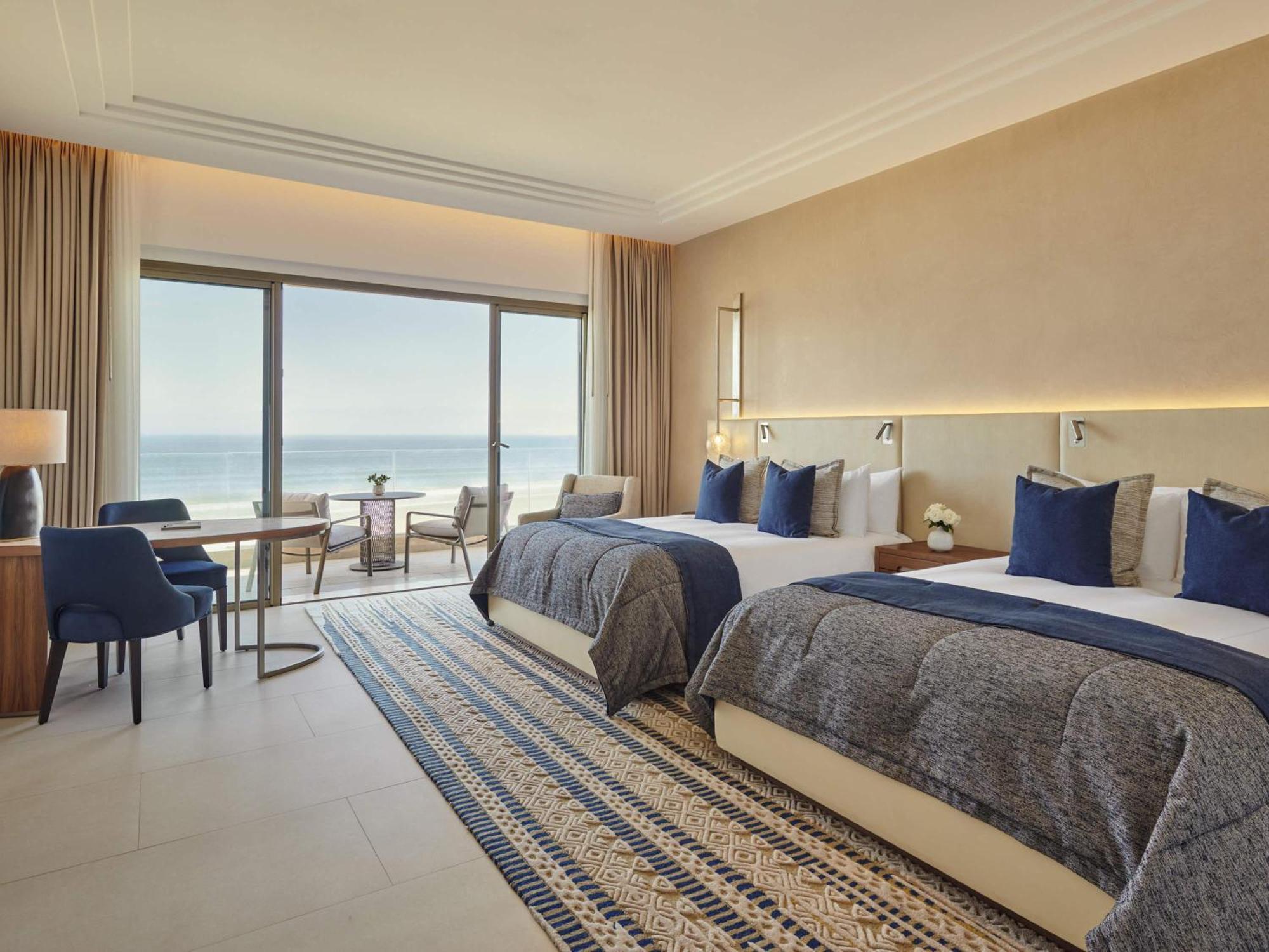 Chambre Deluxe avec 2 Lits Queen-Size - Vue sur Océan