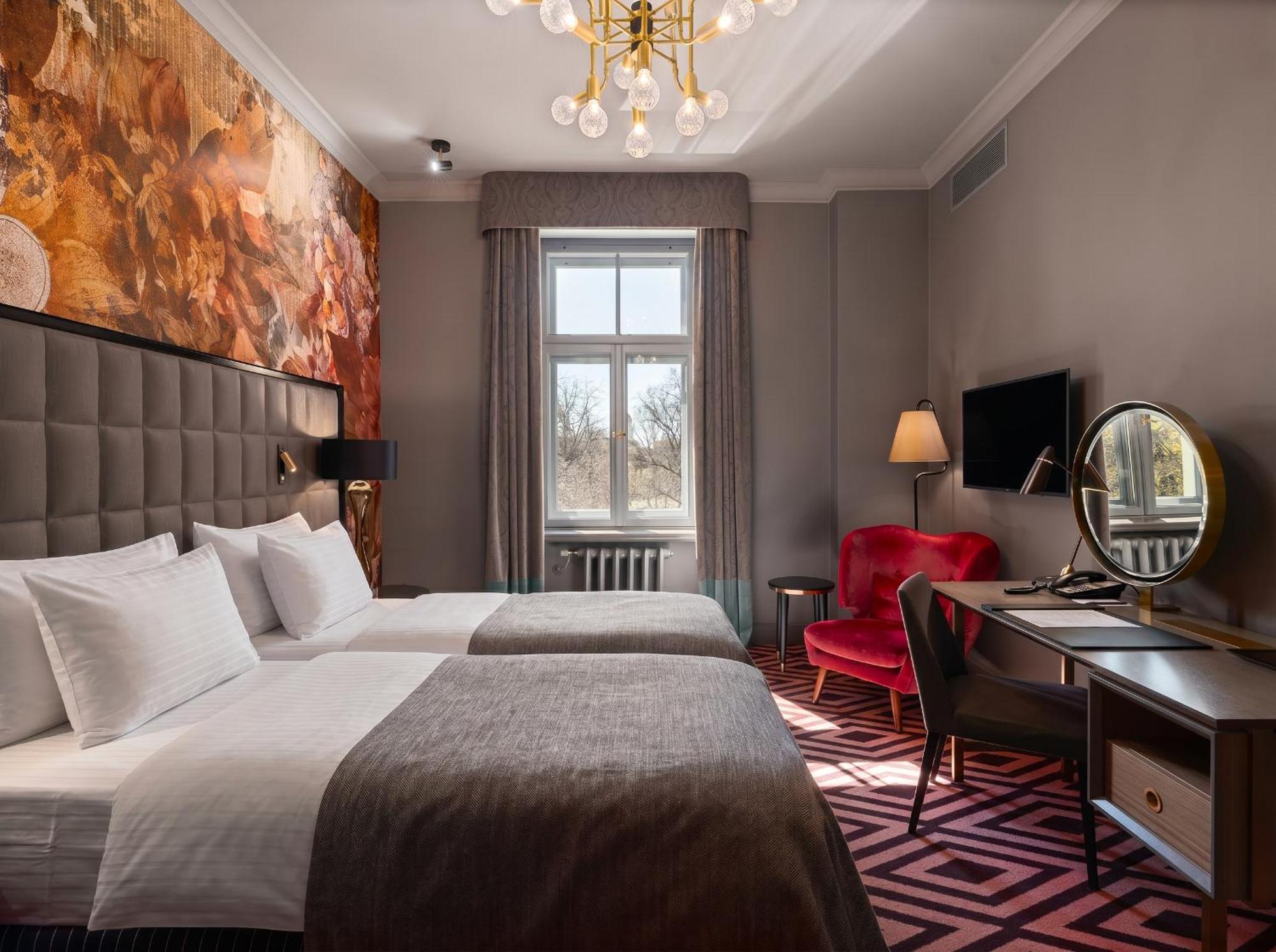 Premium Zweibettzimmer mit Parkblick